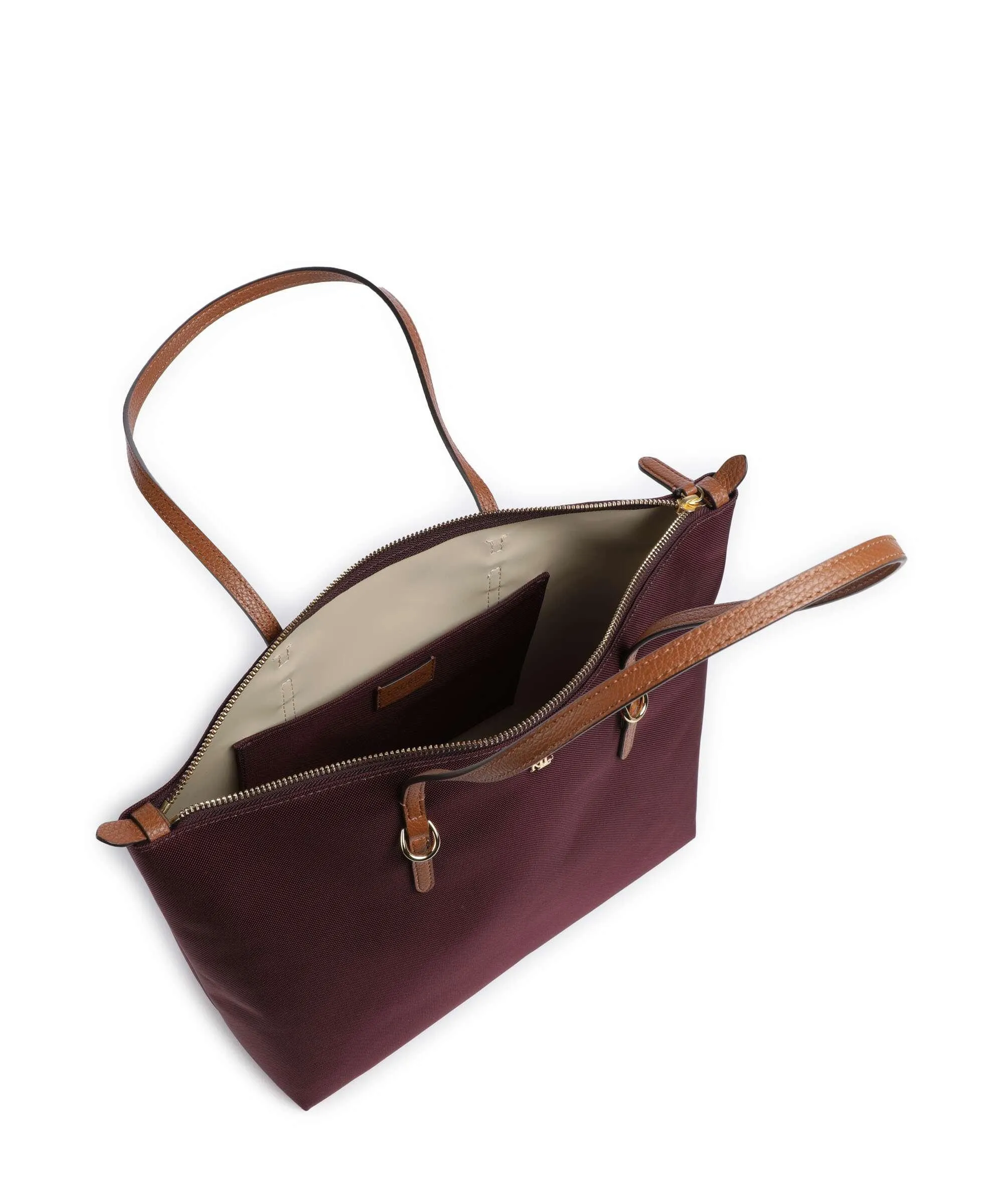 Lauren Ralph Lauren Keaton 26 Borsa shopper nylon vino  