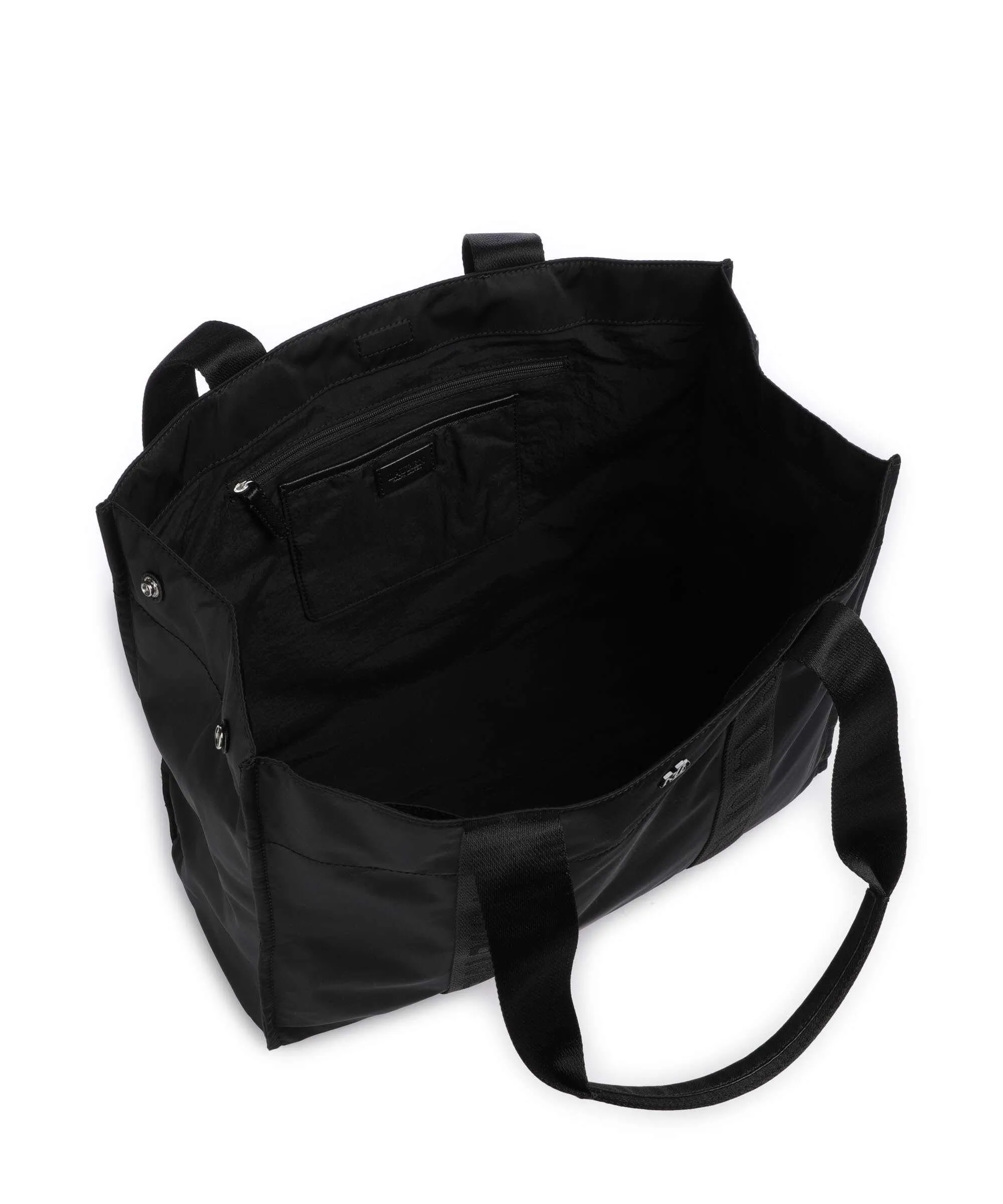  Lauren Ralph Lauren Stevie Large Borsa shopper nylon nero  