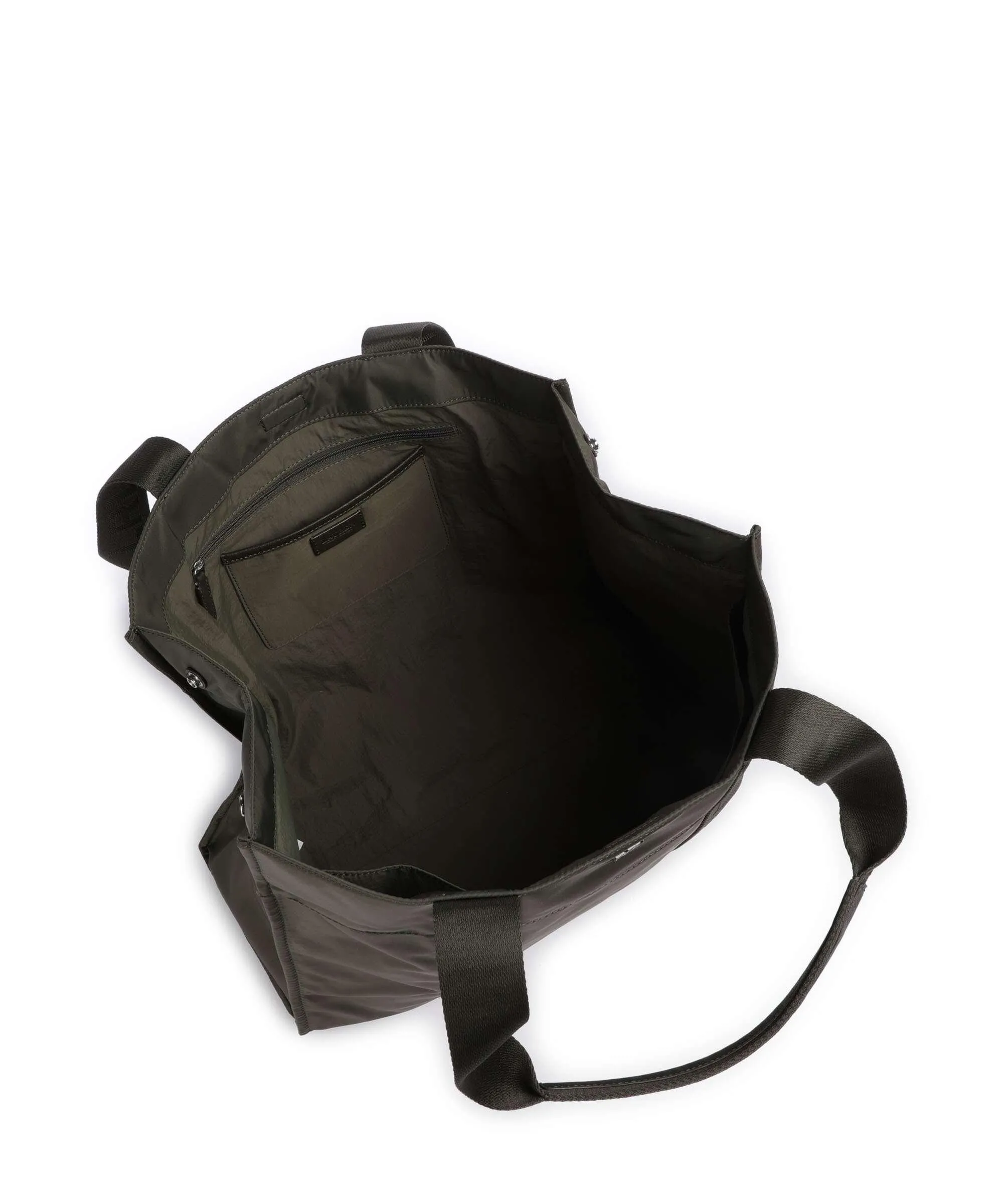  Lauren Ralph Lauren Stevie Large Borsa shopper nylon verde-oliva  