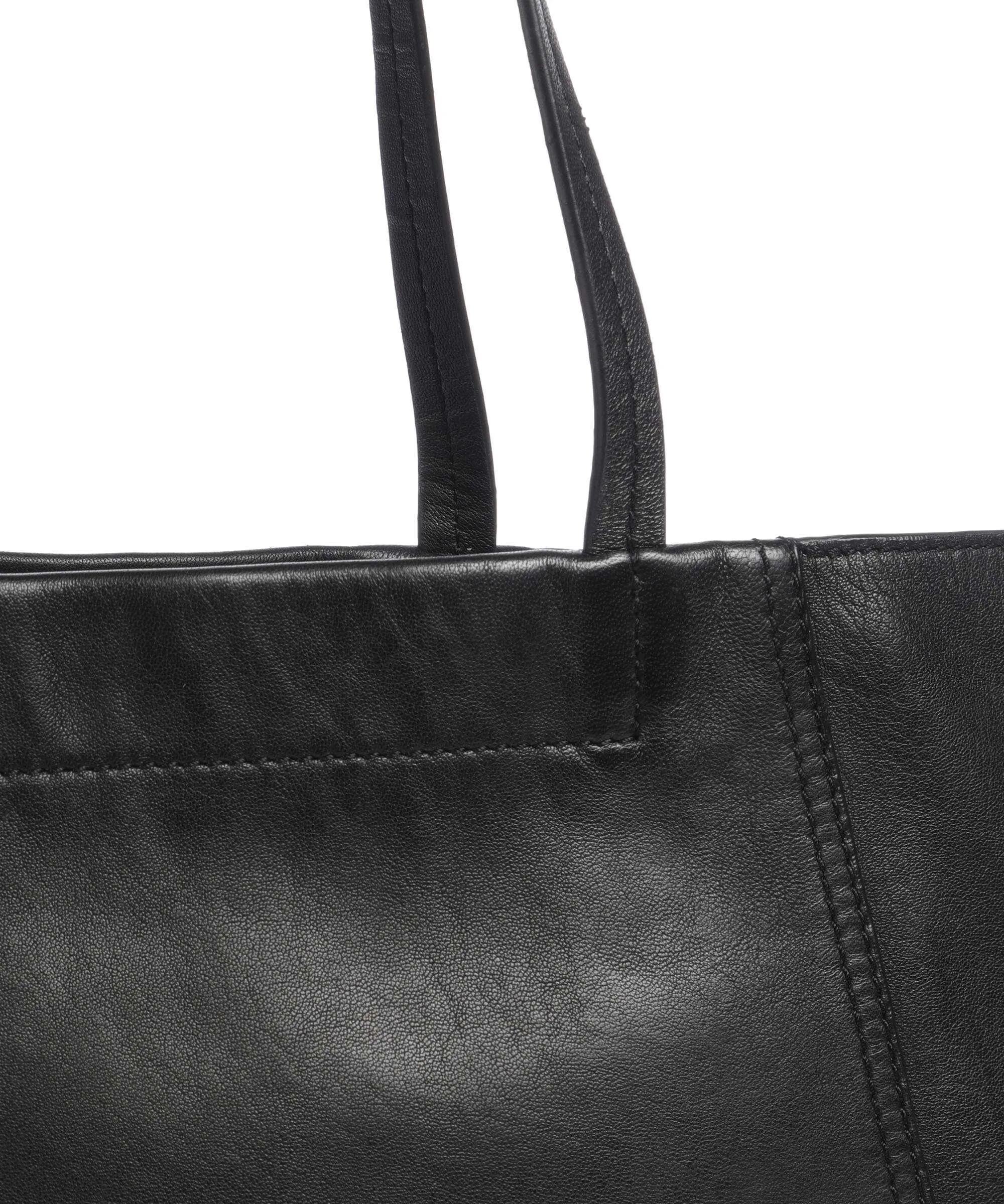  Liebeskind Chudy Sheep Natural L Borsa shopper pelle di pecora nero  