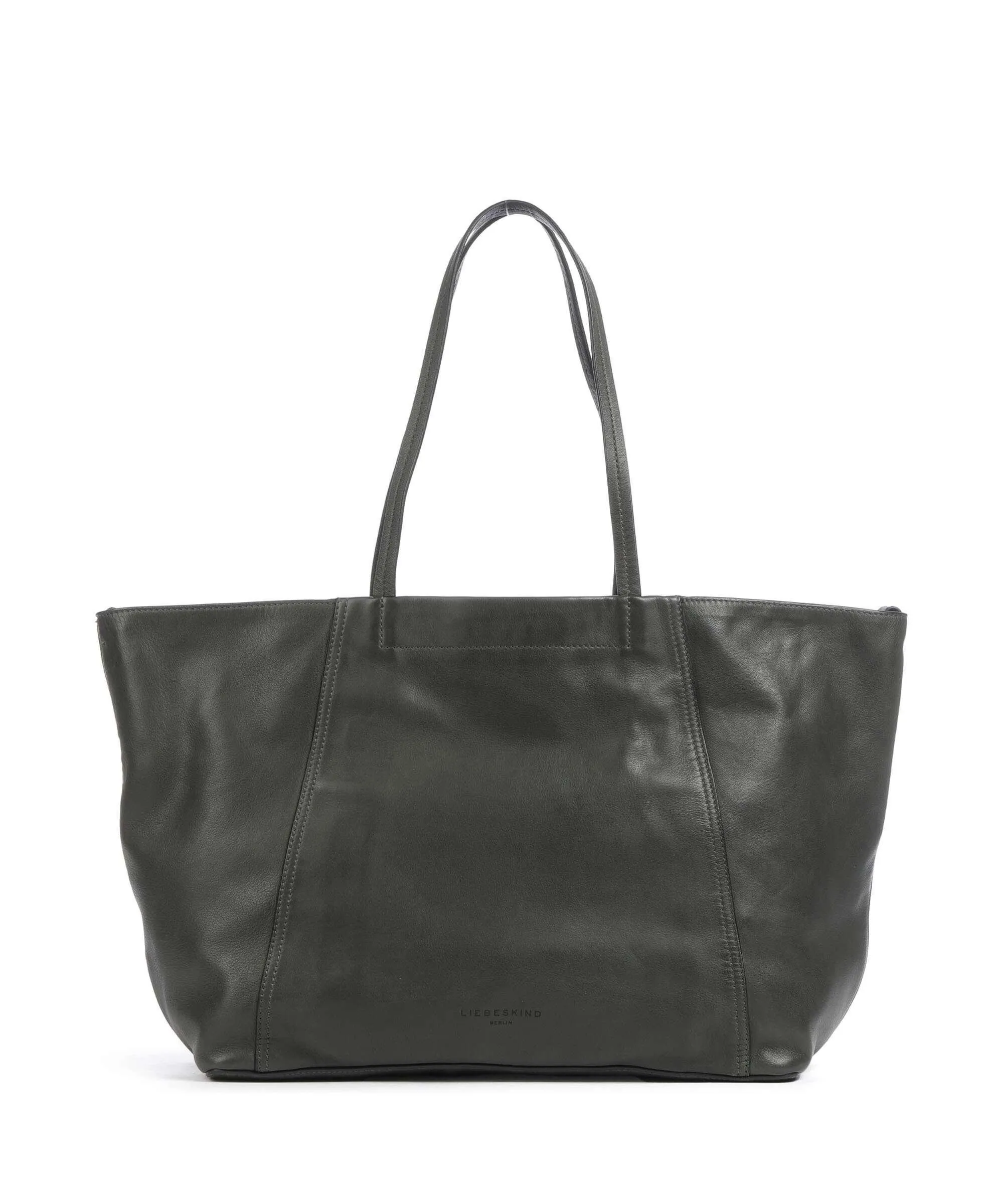  Liebeskind Chudy Sheep Natural L Borsa shopper pelle di pecora verde scuro  