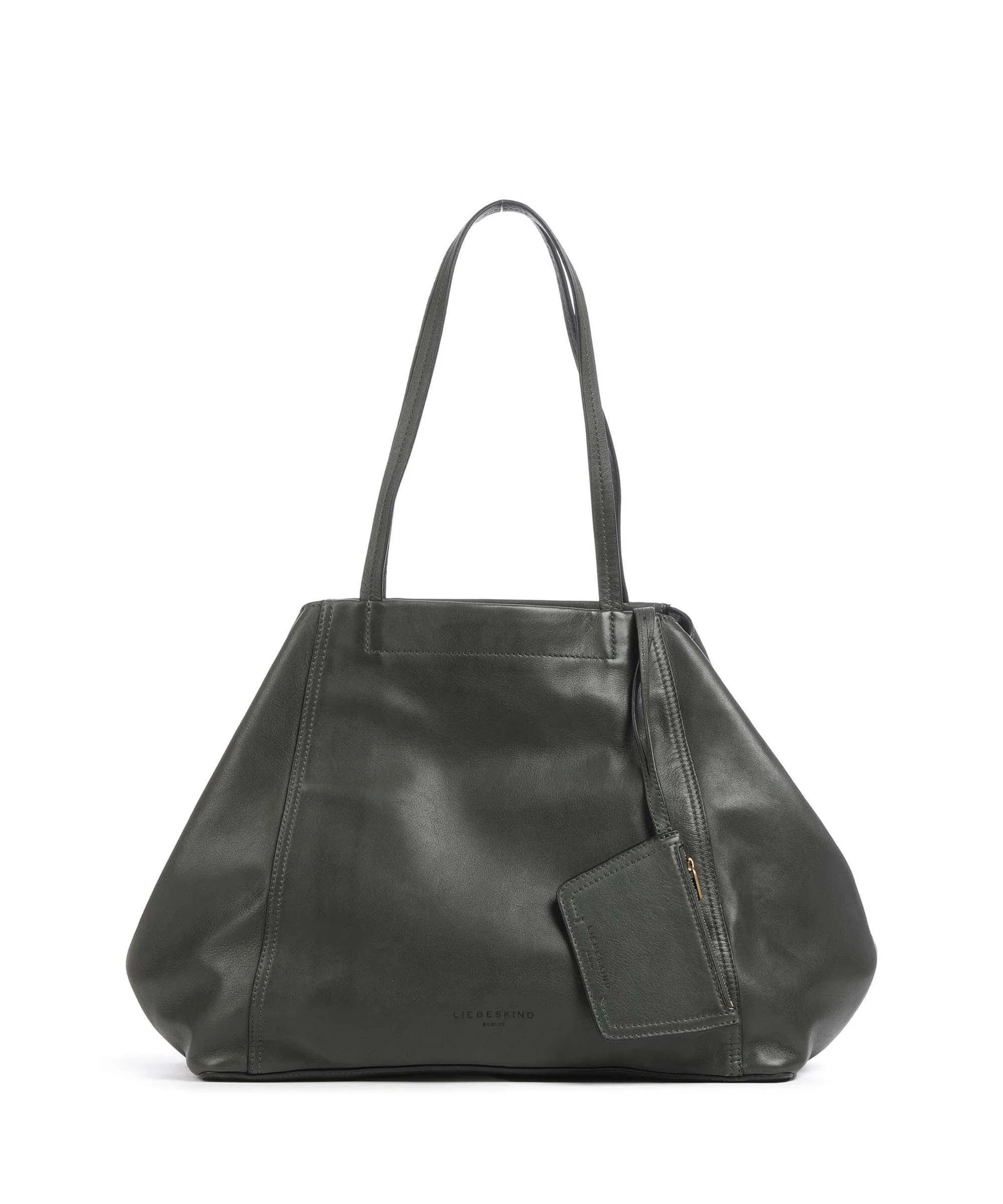  Liebeskind Chudy Sheep Natural L Borsa shopper pelle di pecora verde scuro  