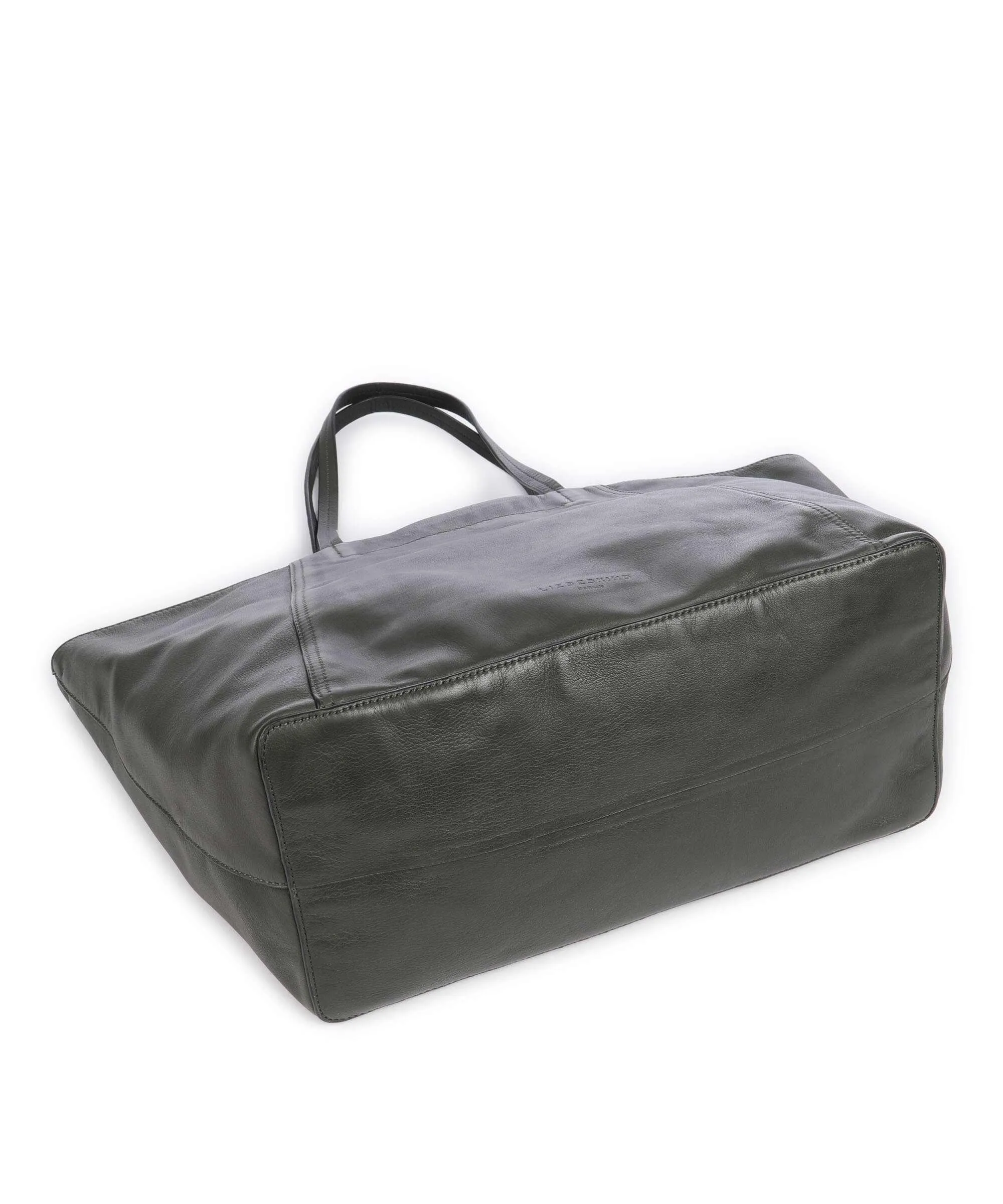  Liebeskind Chudy Sheep Natural L Borsa shopper pelle di pecora verde scuro  