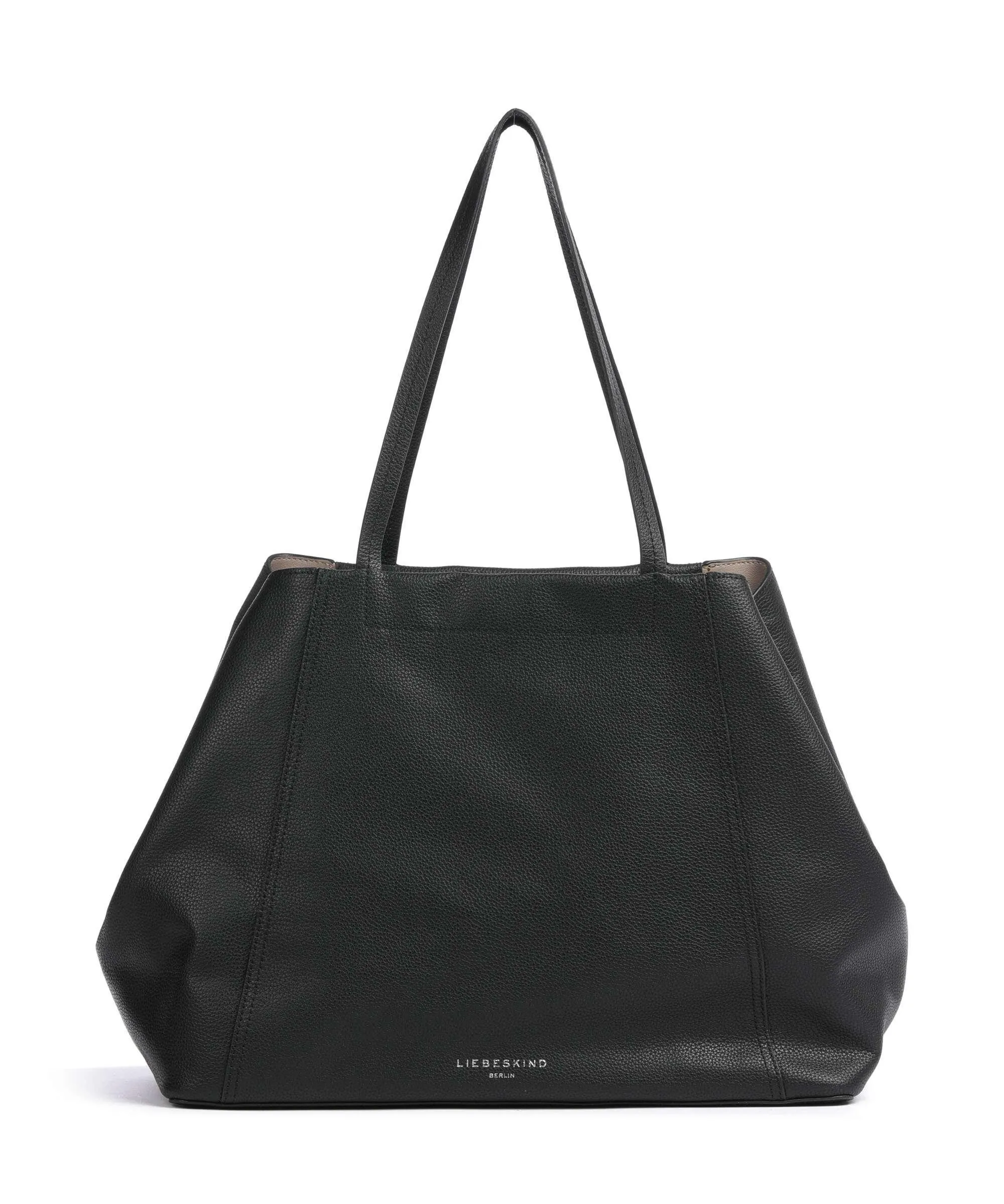  Liebeskind Chudy Small Pebble L Borsa shopper pelle di vacchetta grana nero  