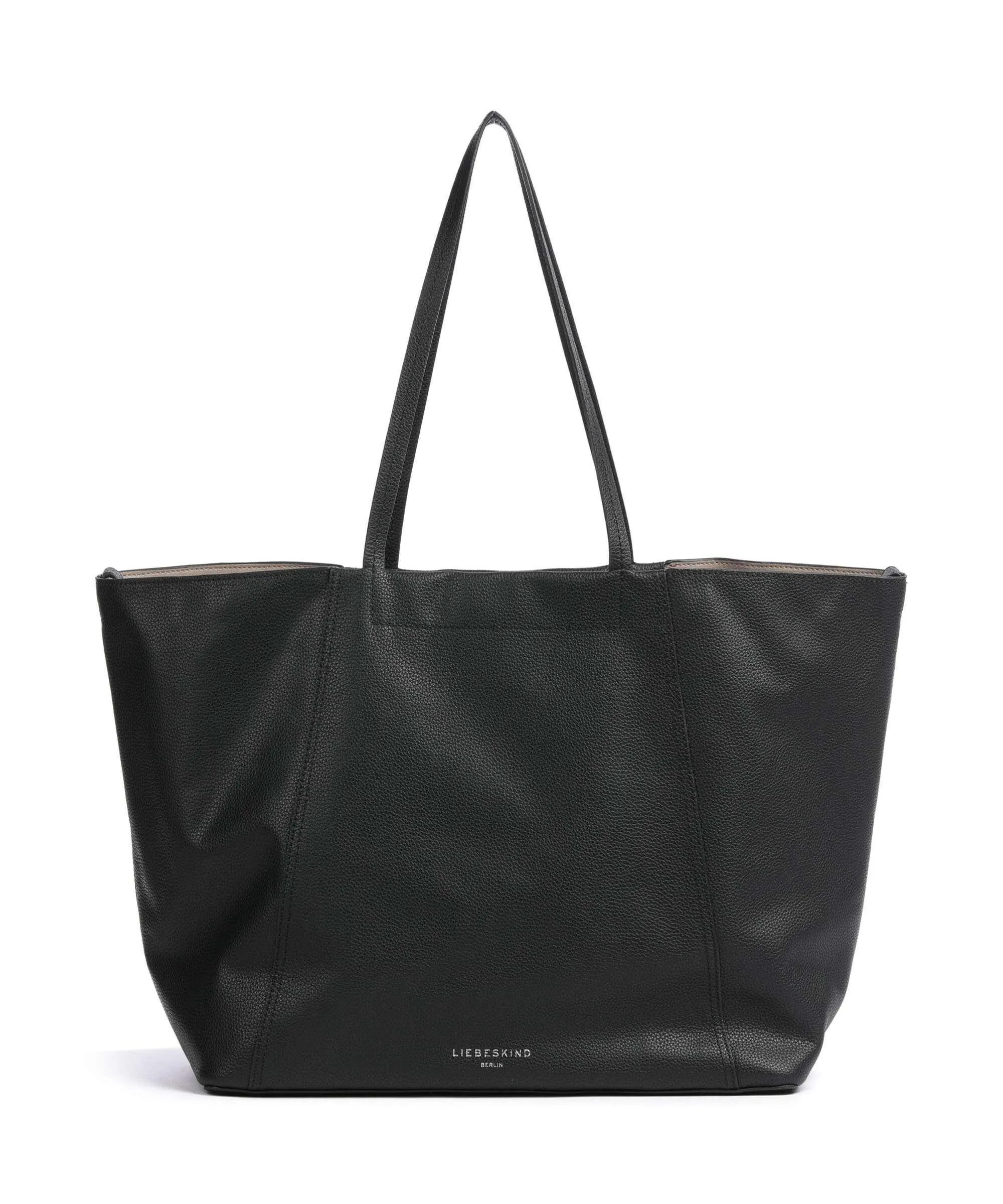  Liebeskind Chudy Small Pebble L Borsa shopper pelle di vacchetta grana nero  