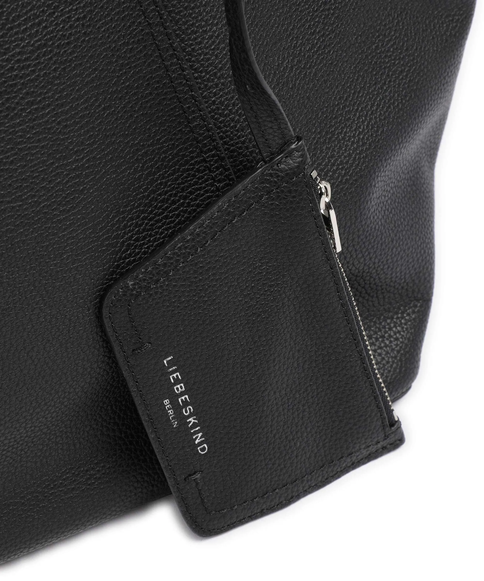  Liebeskind Chudy Small Pebble L Borsa shopper pelle di vacchetta grana nero  