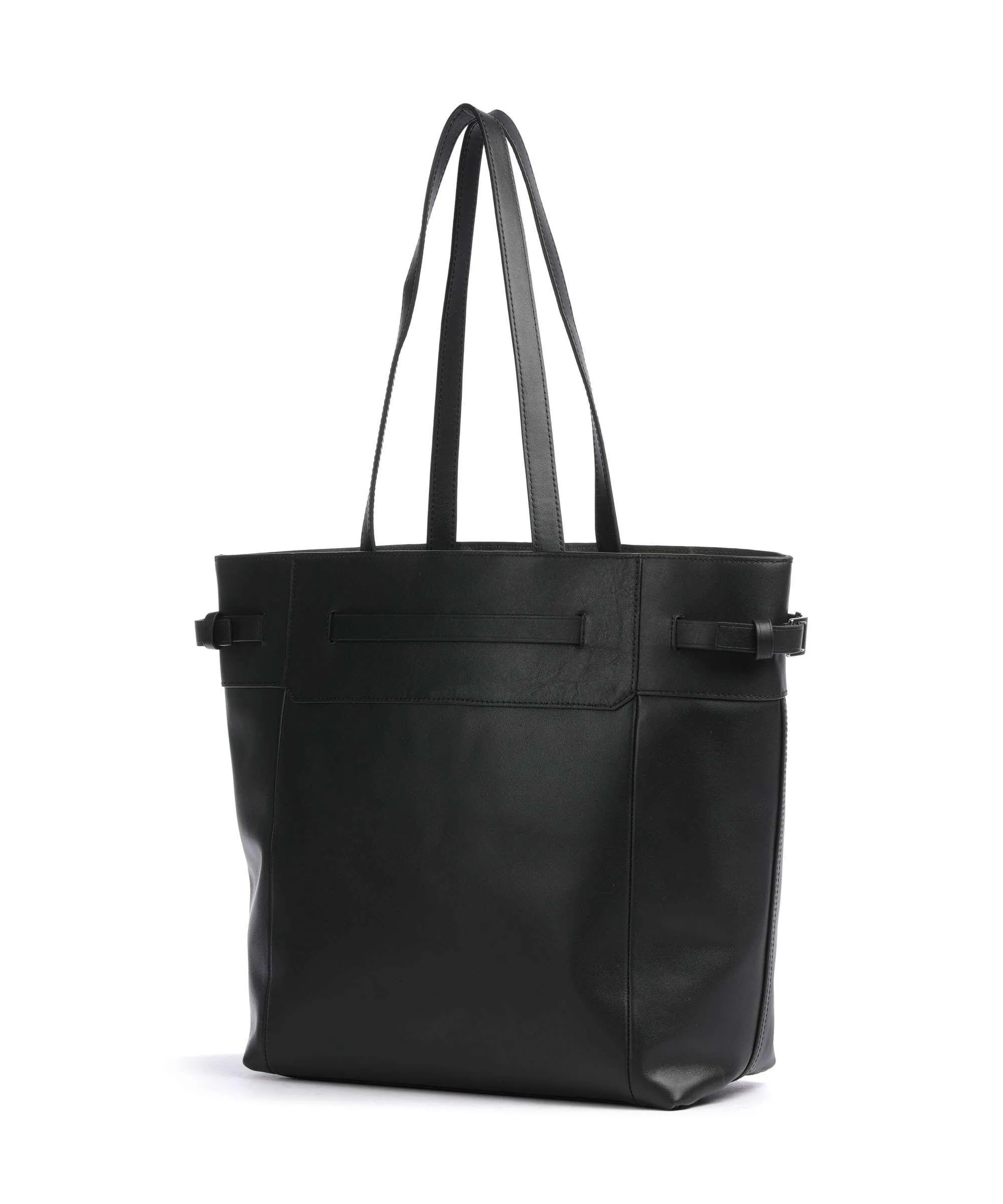  Liebeskind Lora Calf Optic L Borsa shopper pelle di vitello finemente grana nero  