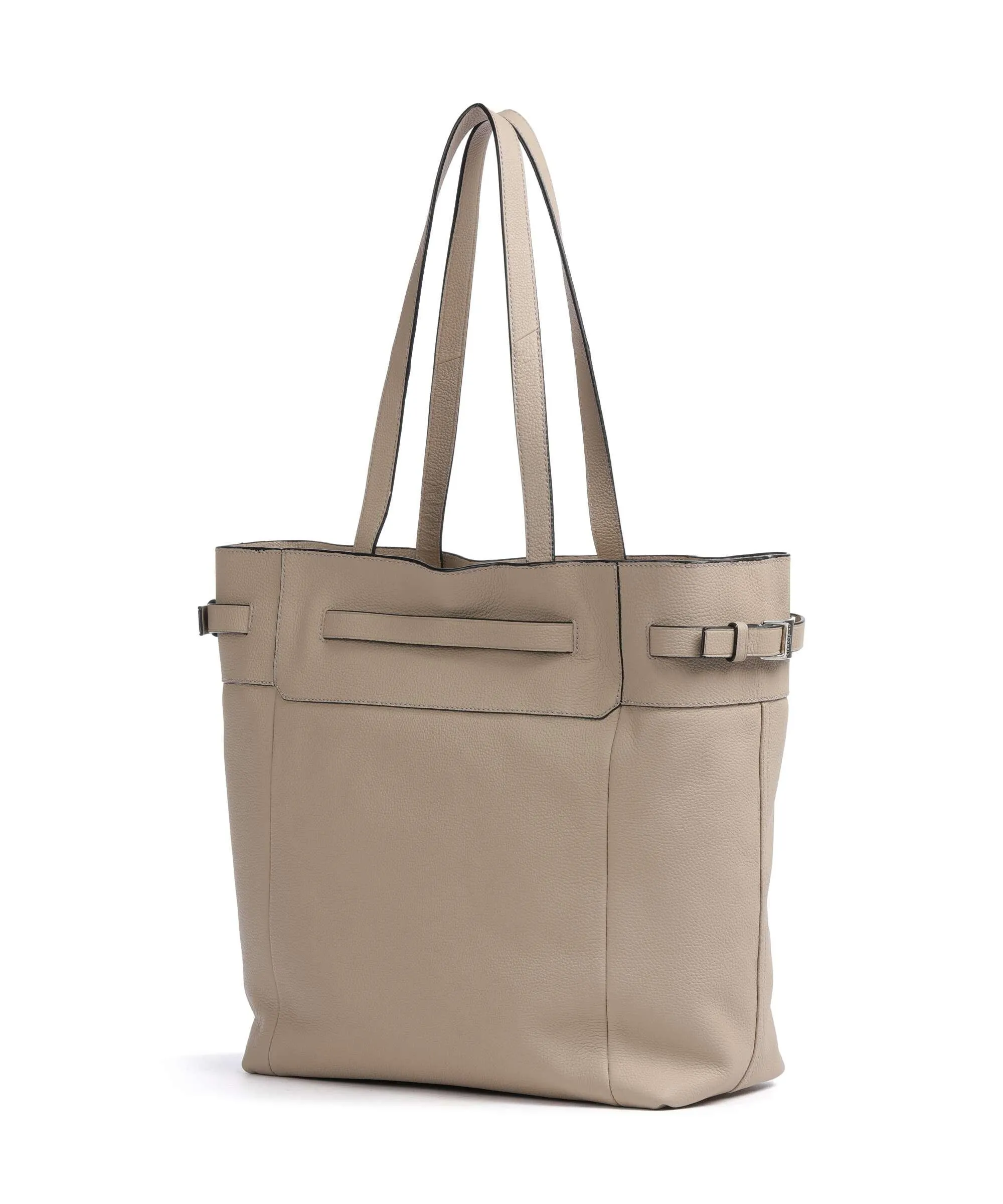  Liebeskind Lora Small Pebble L Borsa shopper pelle granulata beige  