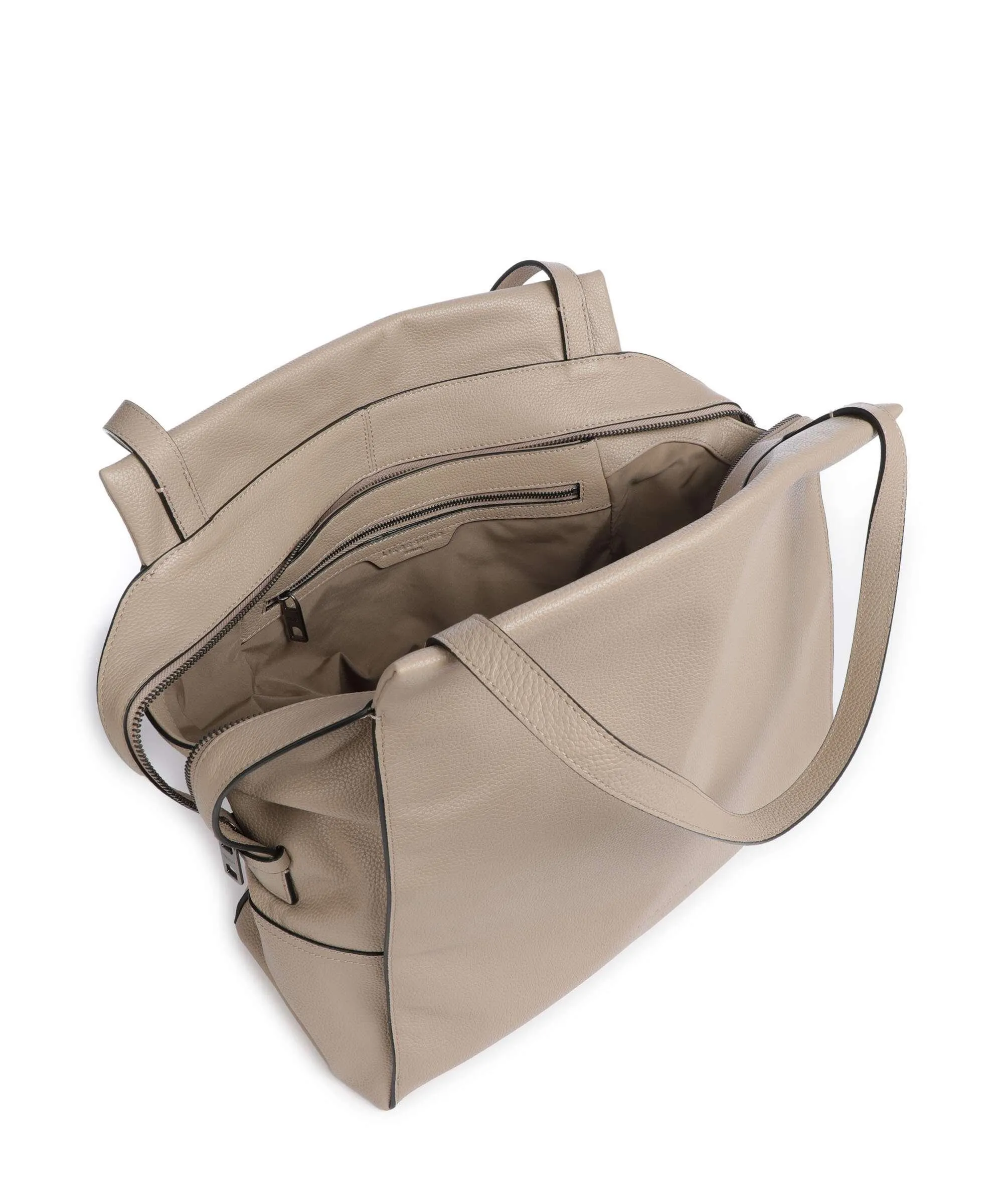  Liebeskind Lou Small Pebble L Borsa shopper pelle di vacchetta grana beige  