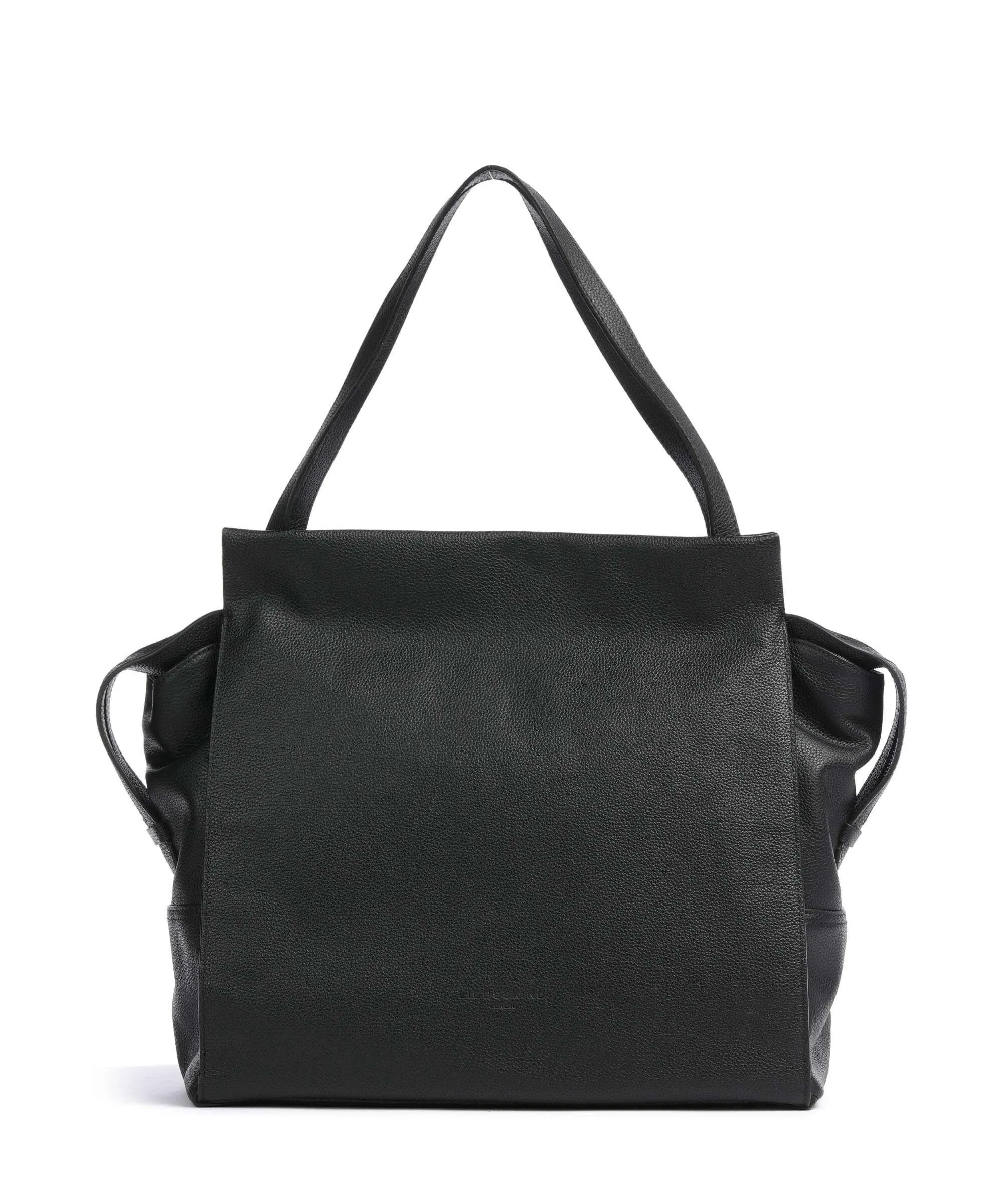  Liebeskind Lou Small Pebble L Borsa shopper pelle di vacchetta grana nero  