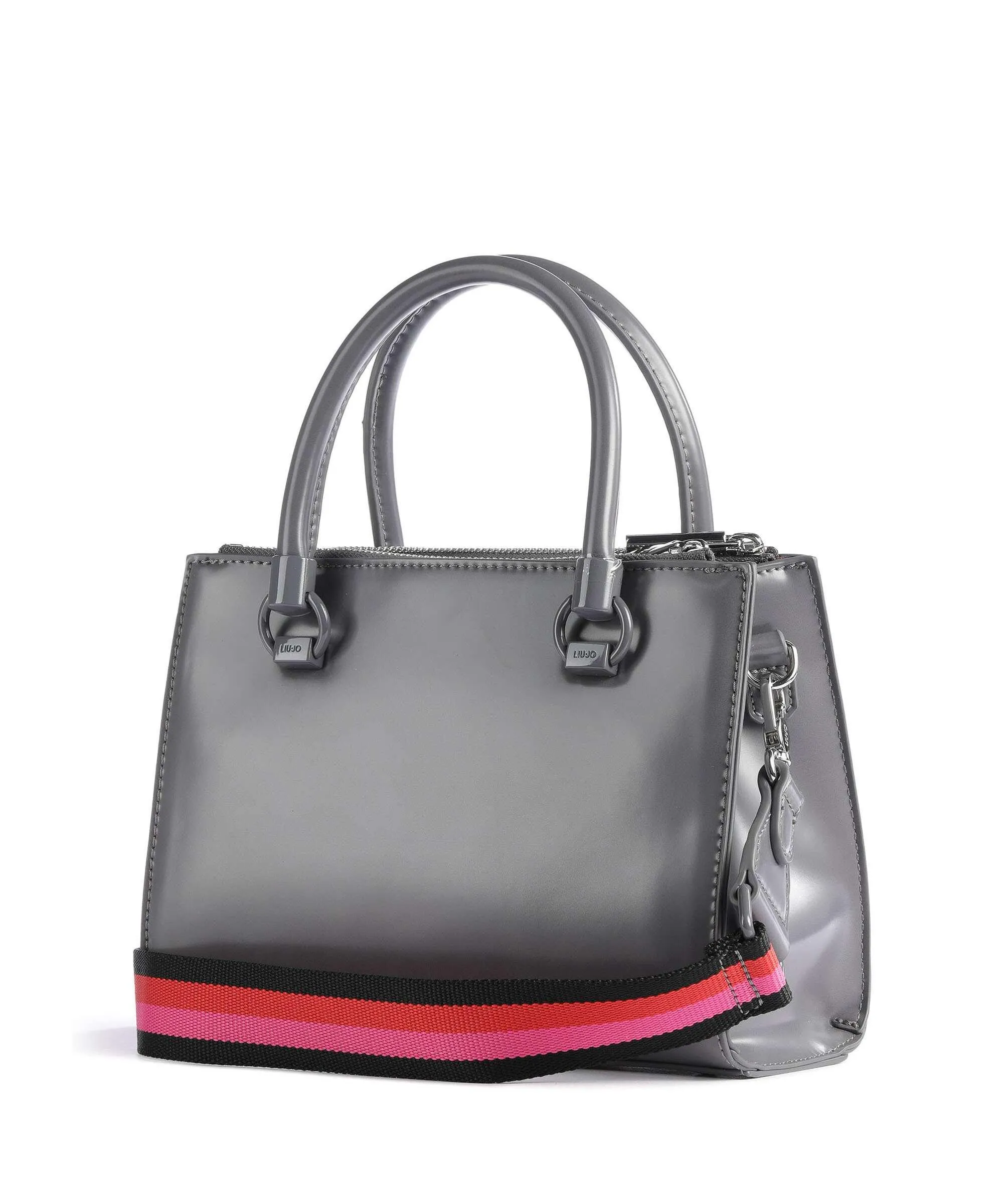  Liu Jo Manhattan Borsa a mano pelle sintetica grigio scuro  