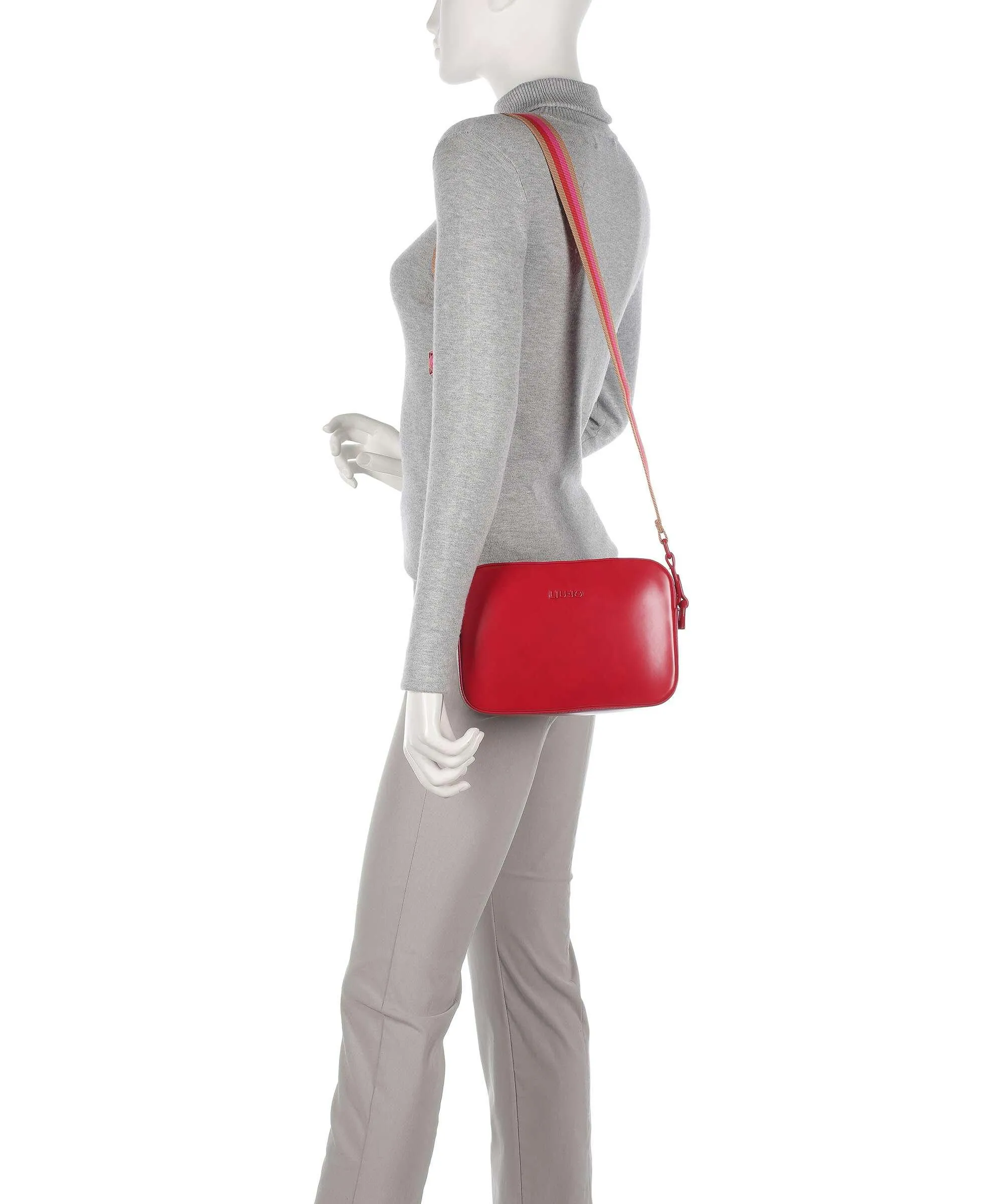  Liu Jo Manhattan Borsa a tracolla pelle sintetica rosso  