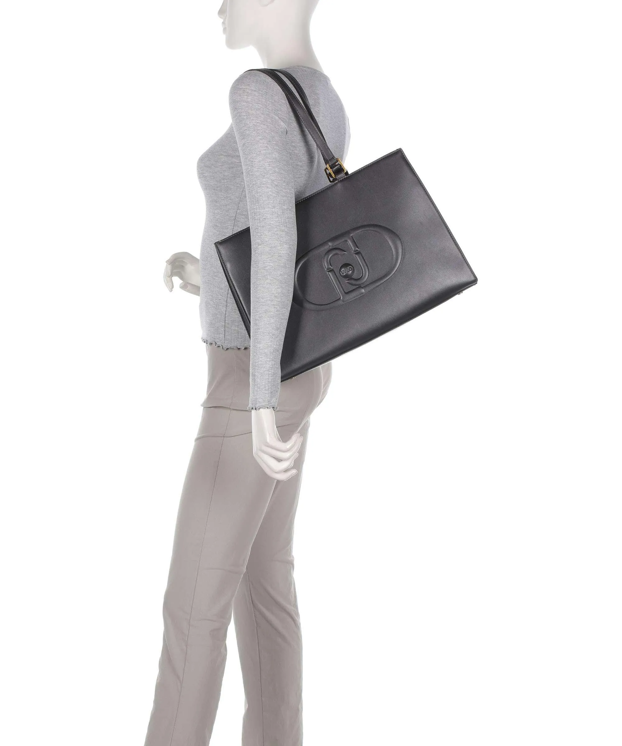  Liu Jo Rubino Borsa shopper pelle sintetica nero  