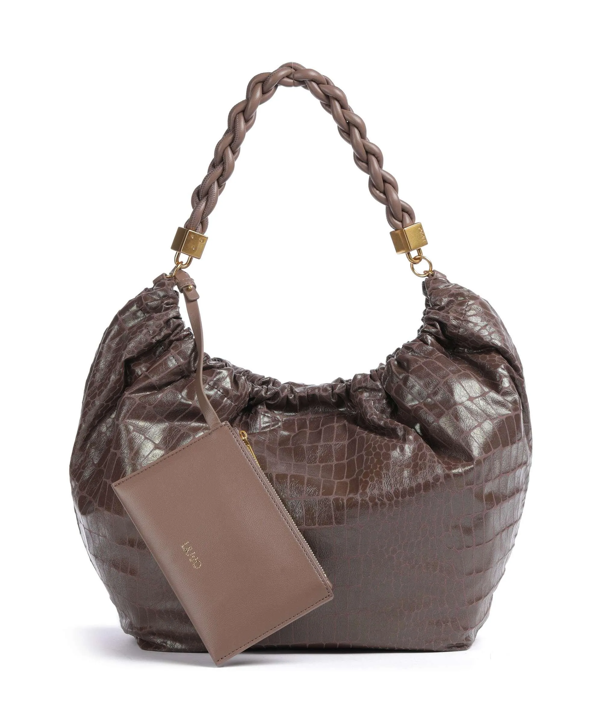  Liu Jo Shita Borsa shopper pelle sintetica marrone scuro  