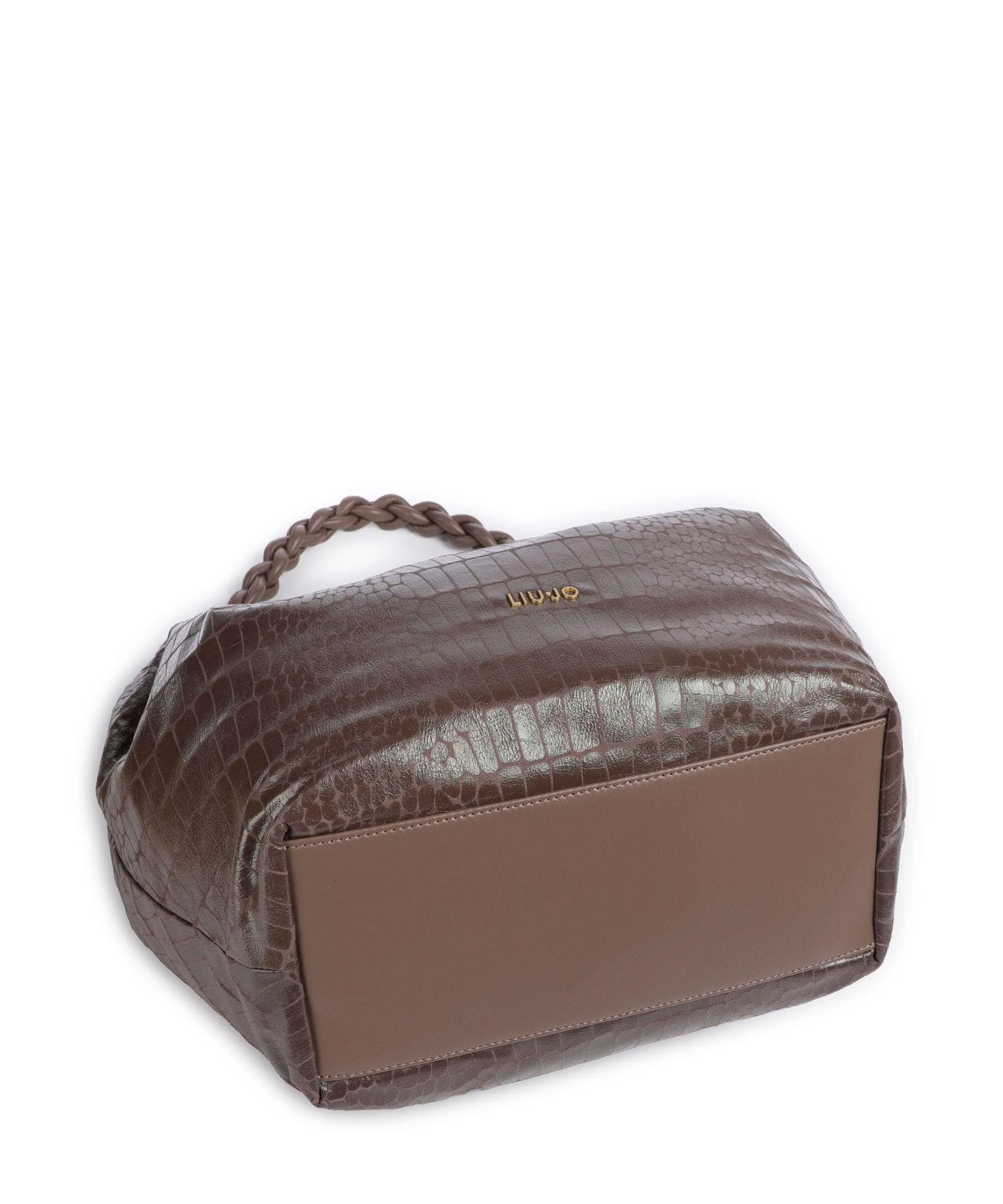  Liu Jo Shita Borsa shopper pelle sintetica marrone scuro  