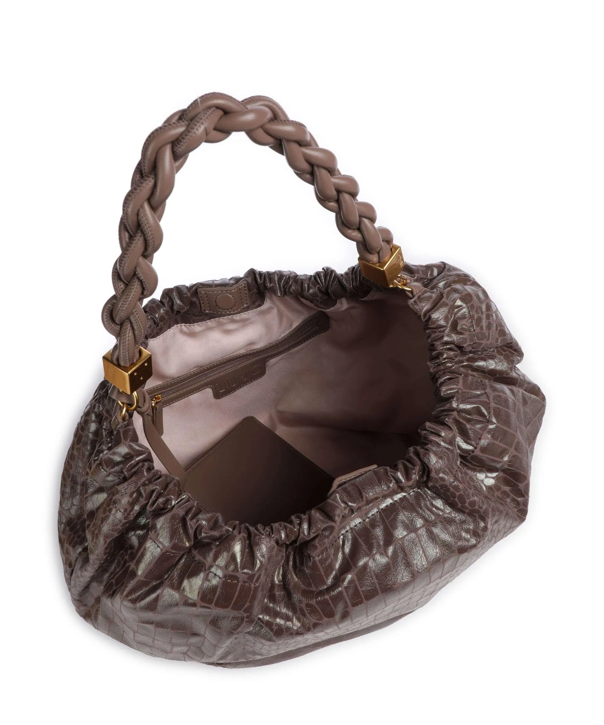  Liu Jo Shita Borsa shopper pelle sintetica marrone scuro  