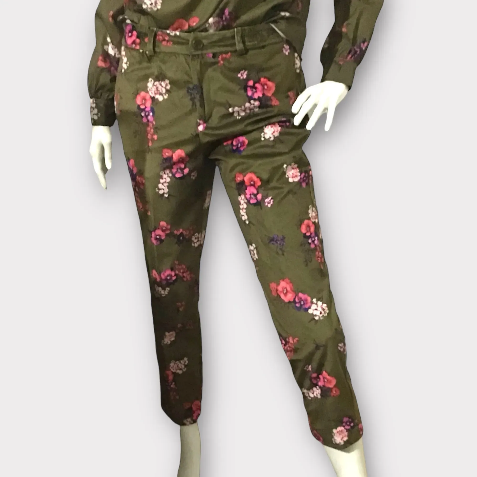 Liu Jo – Pantalone Chino corto fantasia floreale