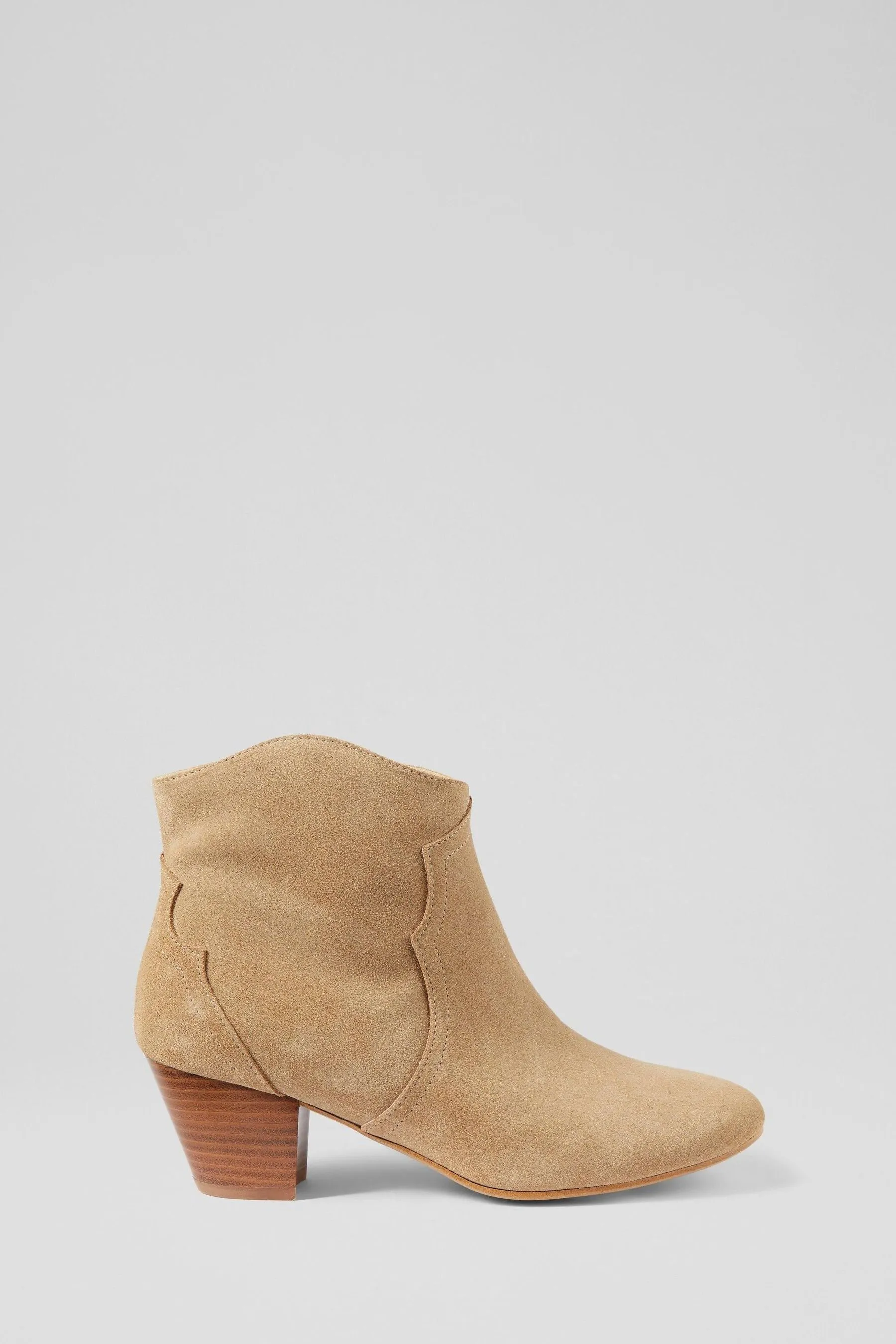 LK Bennett - Leida - Marrone chiaro Marrone western - Stivali