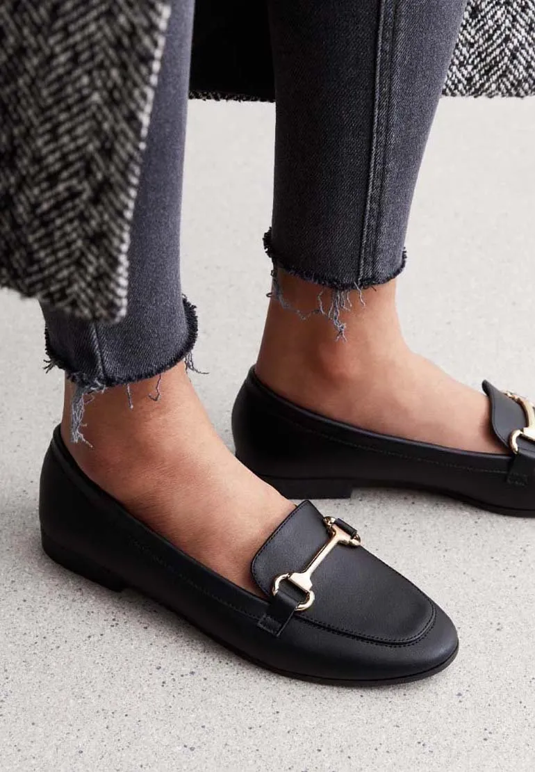 LOOK SNAFFLE TRIM LOAFERS - Ballerine