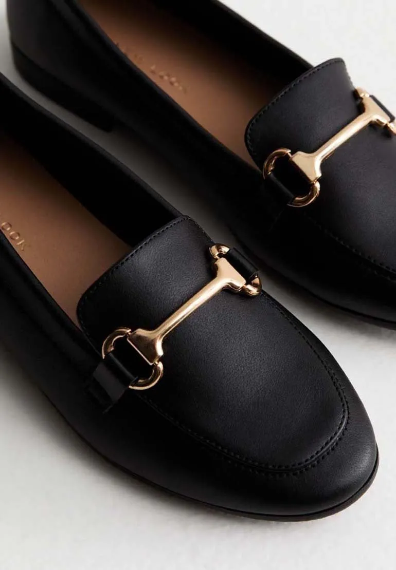 LOOK SNAFFLE TRIM LOAFERS - Ballerine
