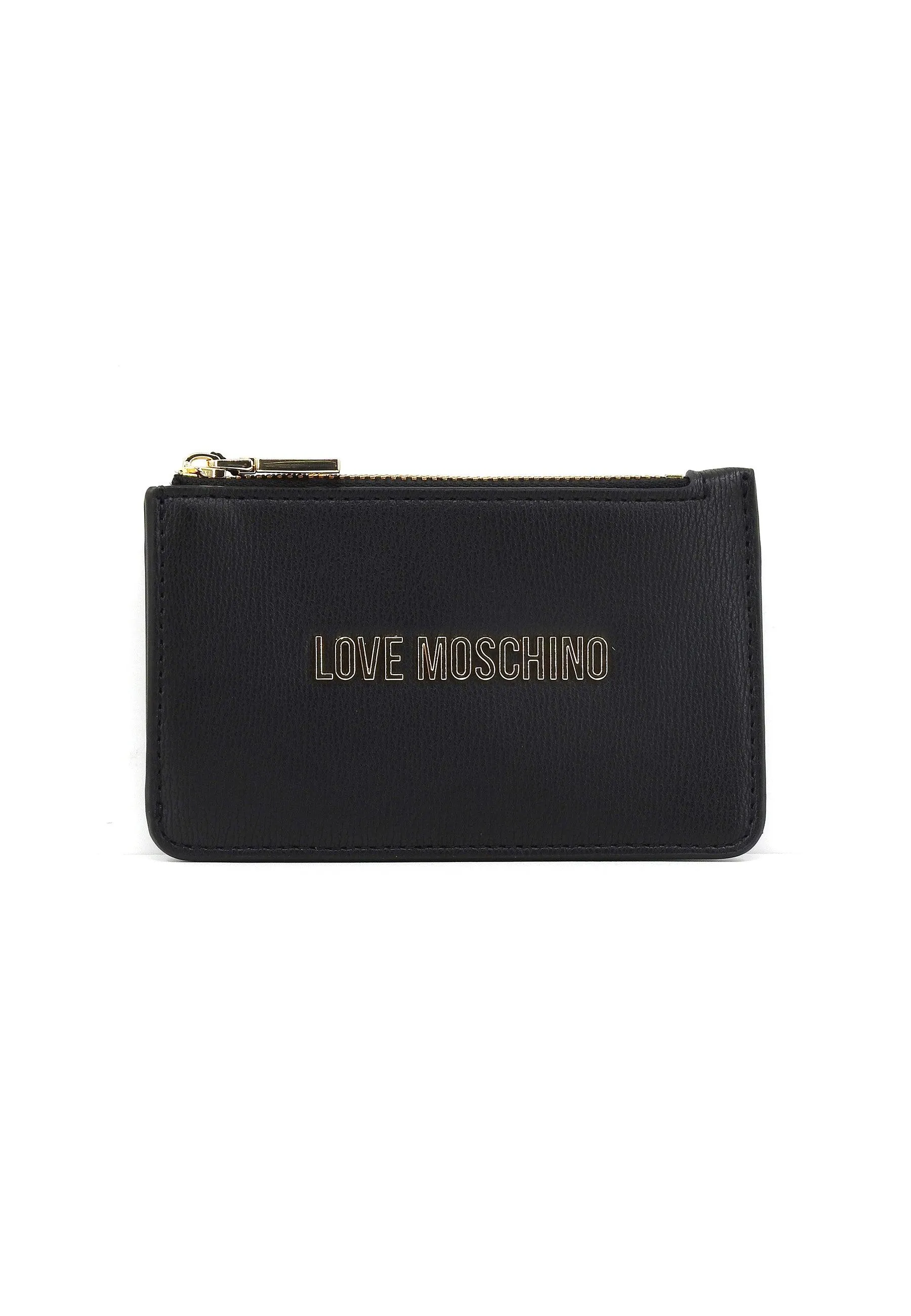 LOVE MOSCHINO Portafoglio Portacarte Donna Nero JC5614PP1ILD0000