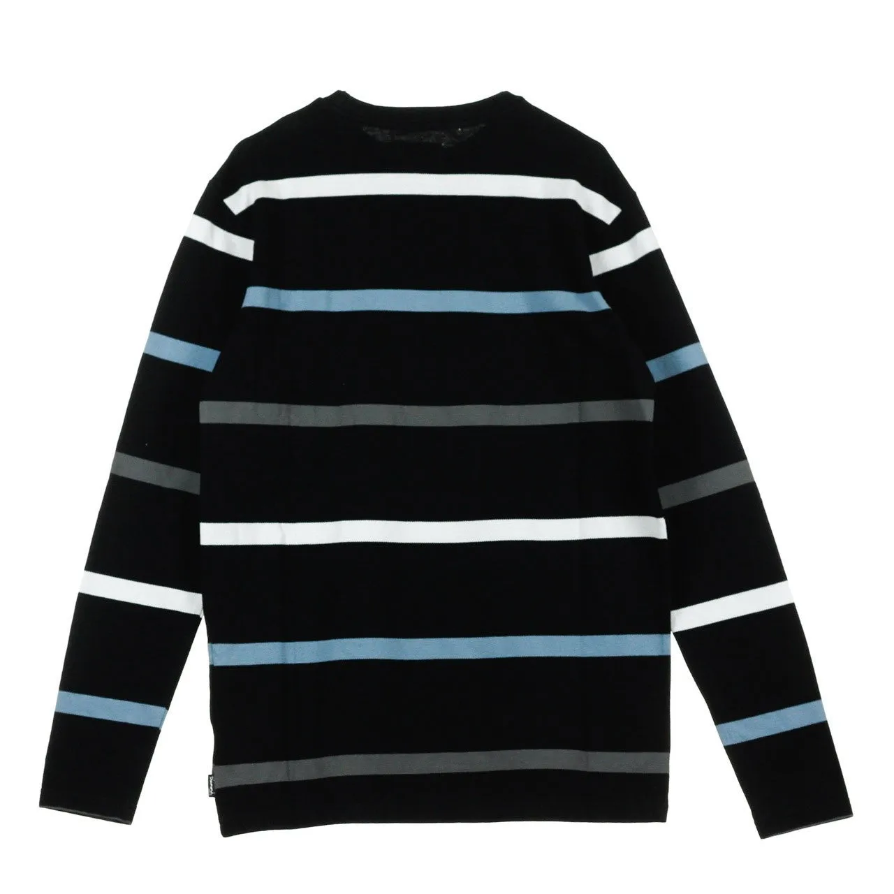 Maglietta Manica Lunga Uomo Paradise Striped Tee Black