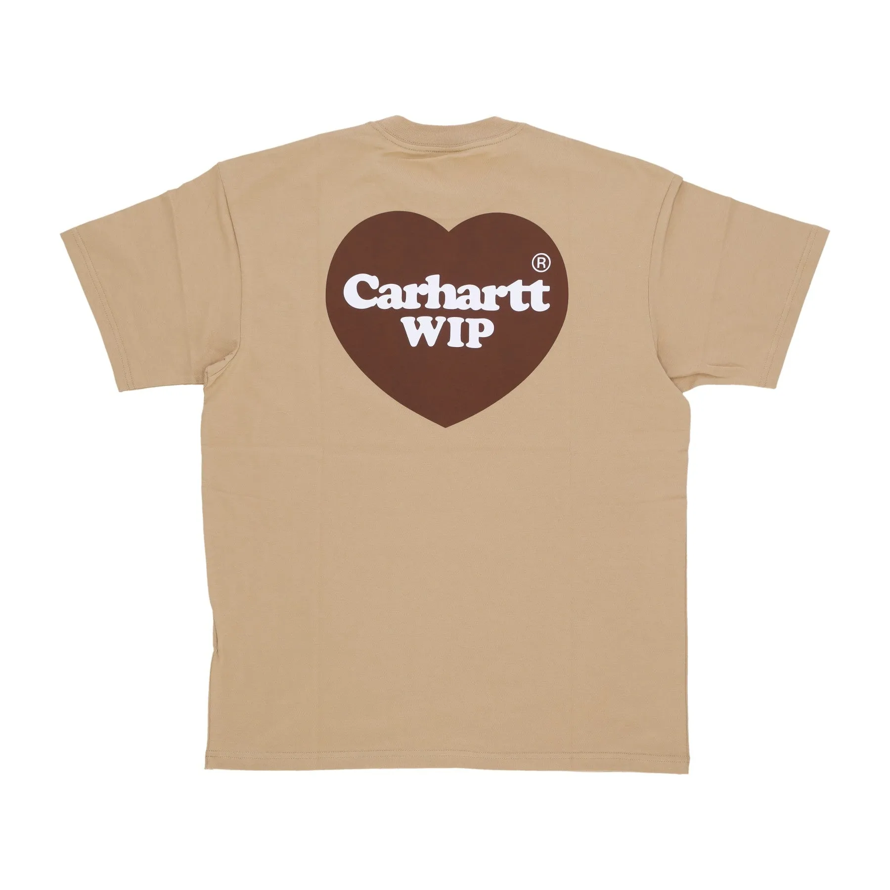 Maglietta Uomo Double Heart Tee Dusty H Brown