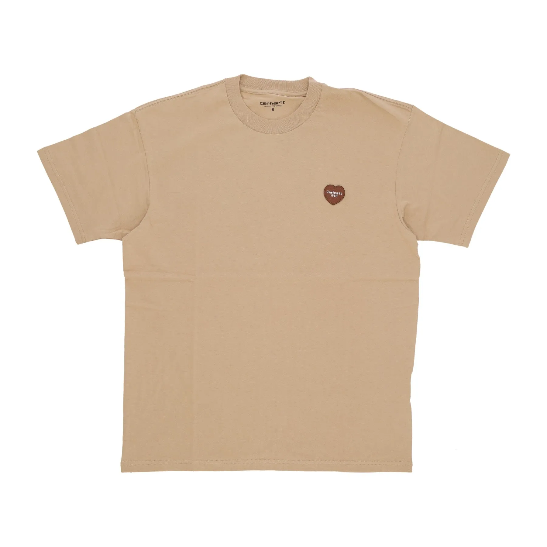 Maglietta Uomo Double Heart Tee Dusty H Brown