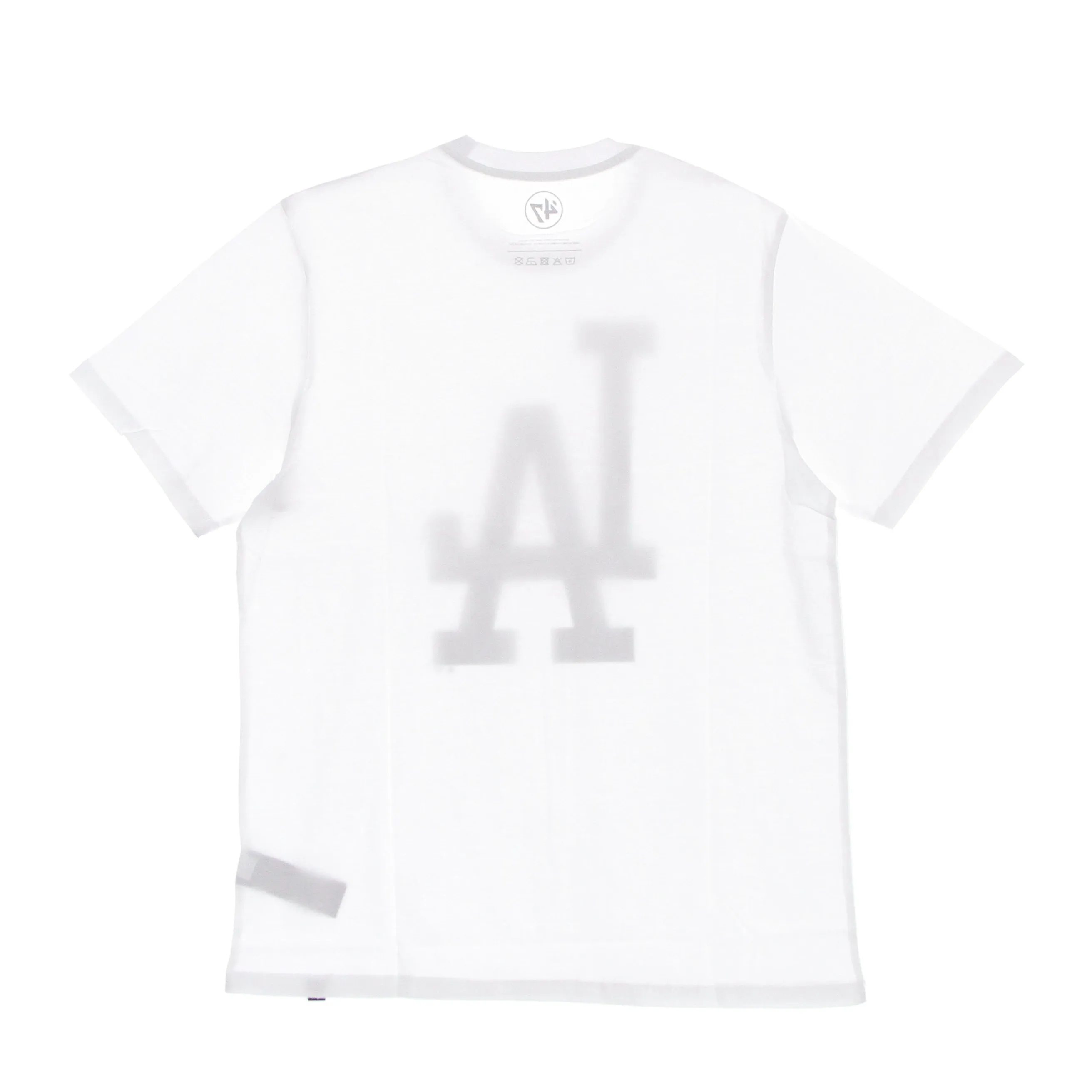 Maglietta Uomo Mlb Imprint Echo Tee Losdod White Wash/black