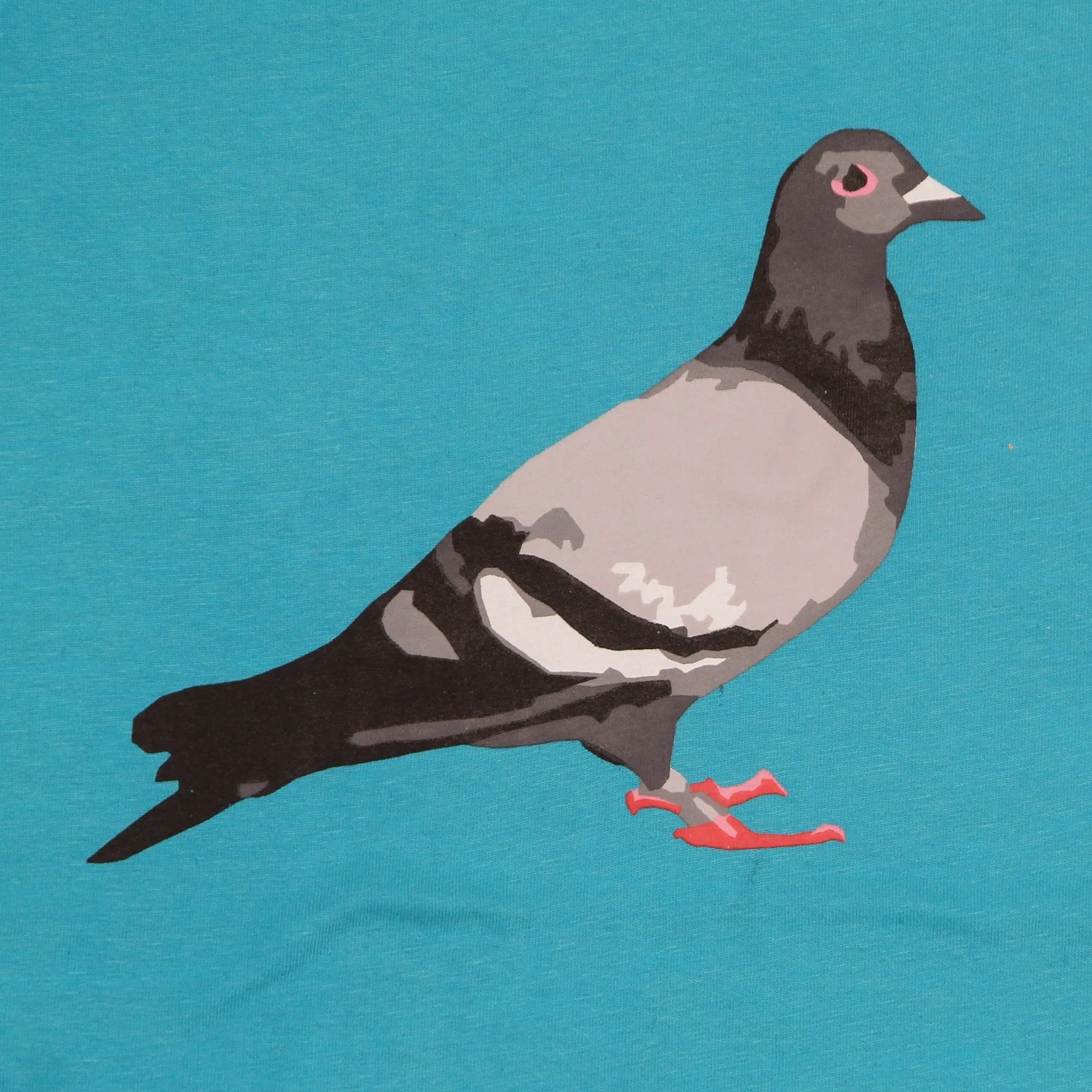 Maglietta Uomo Pigeon Logo Tee Electric Blue