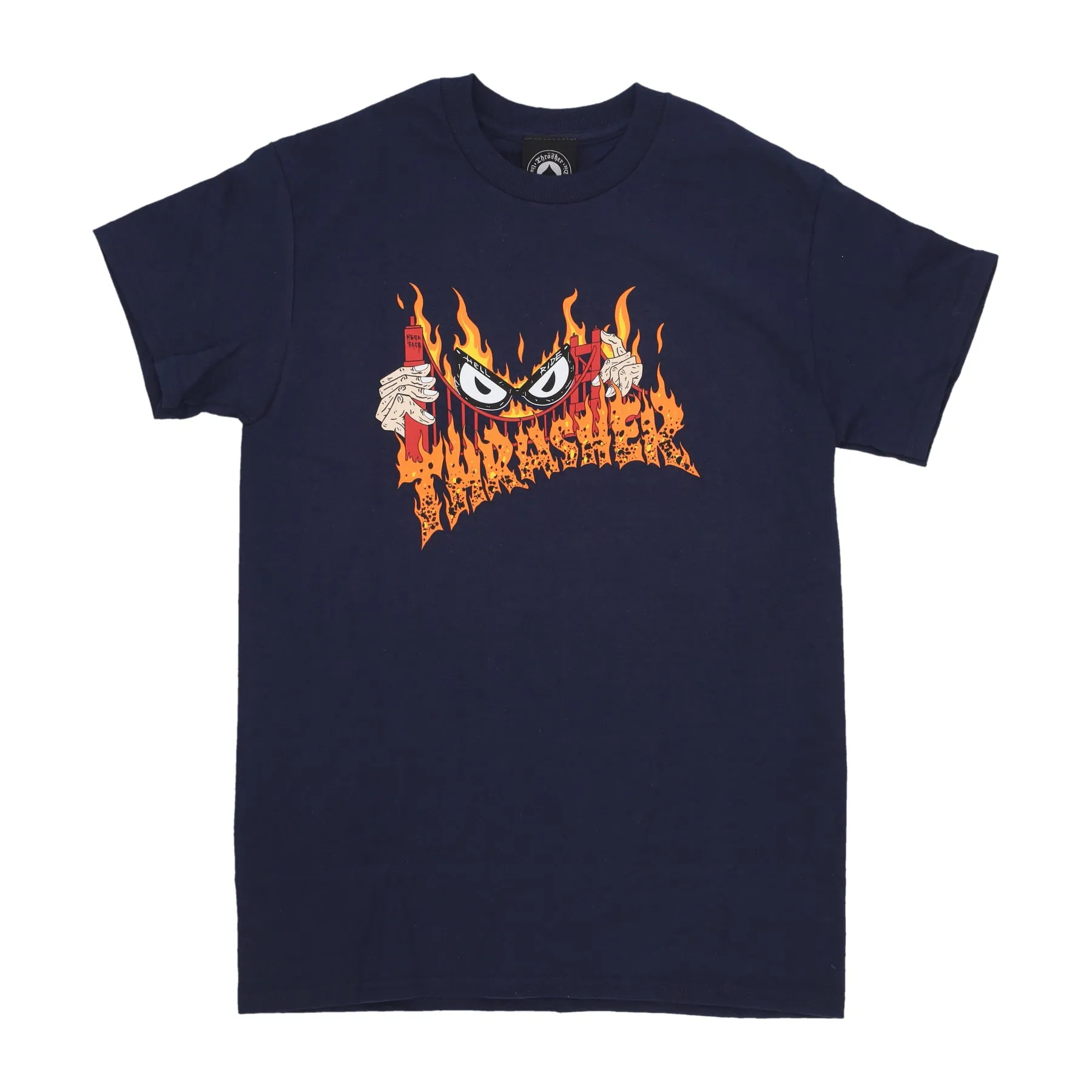 Maglietta Uomo Sucka Free Tee X Neckface Navy