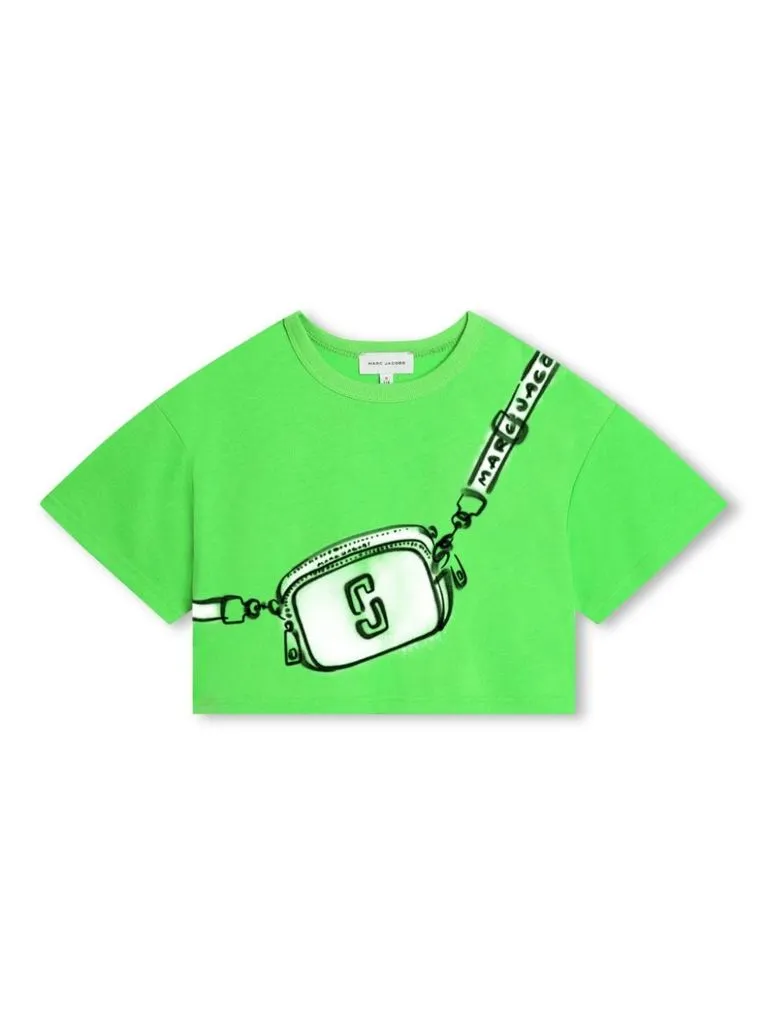marc jacobs T-shirt stampa borsa