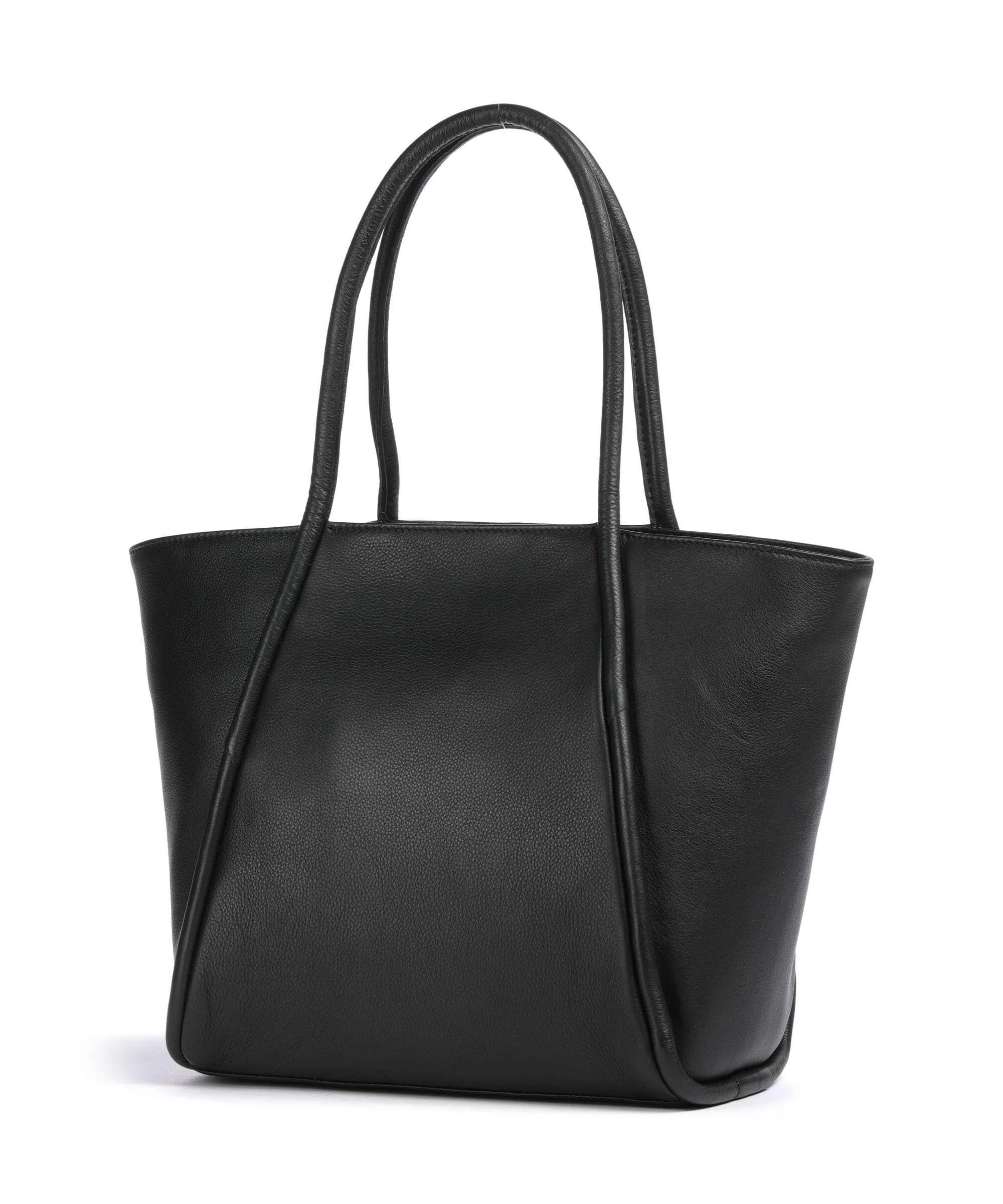  Markberg Carole Borsa shopper pelle di vacchetta grana nero  