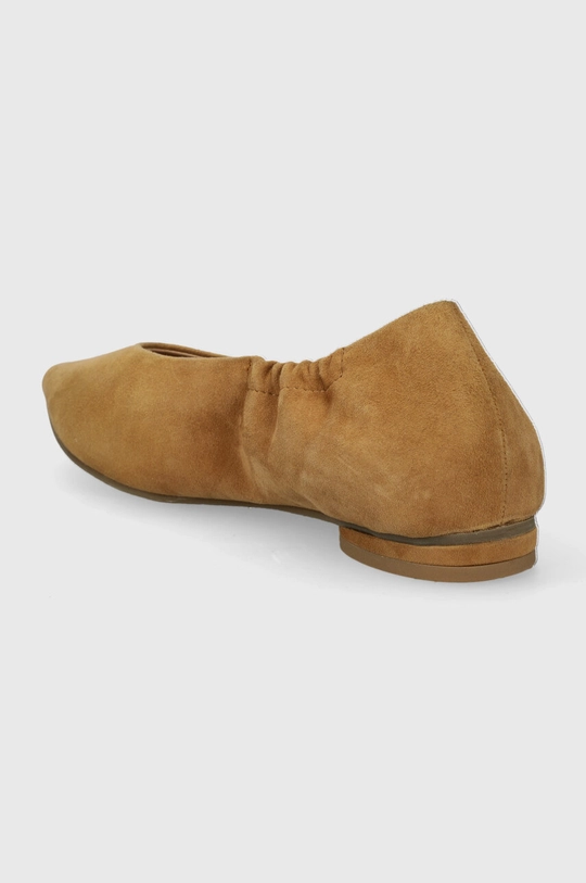 Medicine ballerine in pelle scamosciata