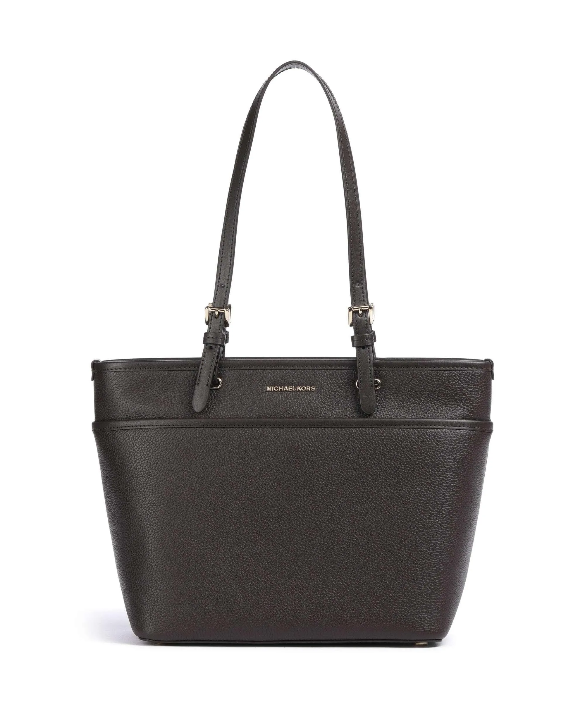  Michael Kors Winston Borsa shopper pelle di vacchetta grana cioccolato  