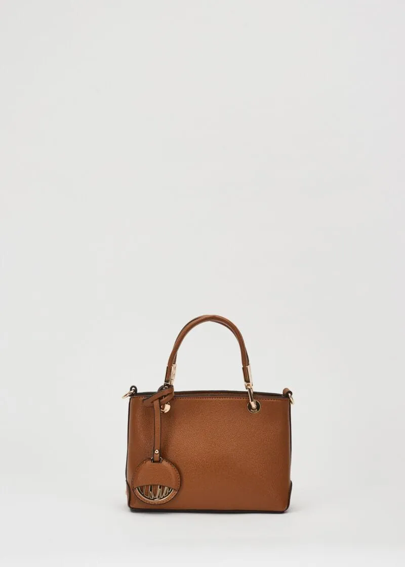 Mini bag con dettagli in metallo