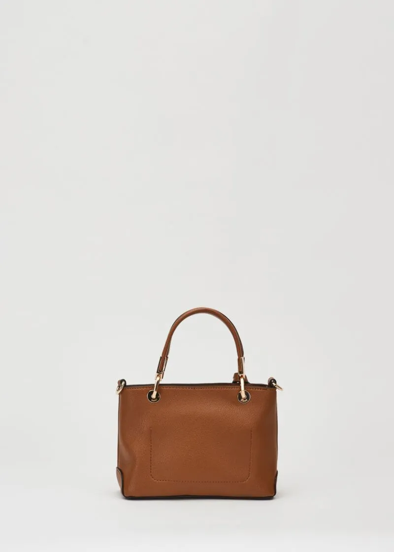 Mini bag con dettagli in metallo