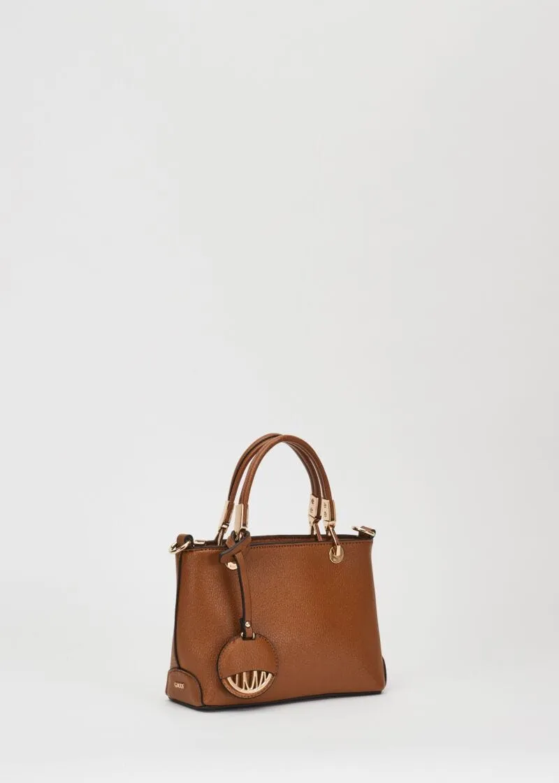 Mini bag con dettagli in metallo