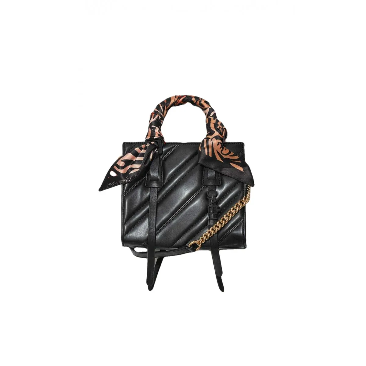 Mini Shopper Matelasse Con Manico Foulard