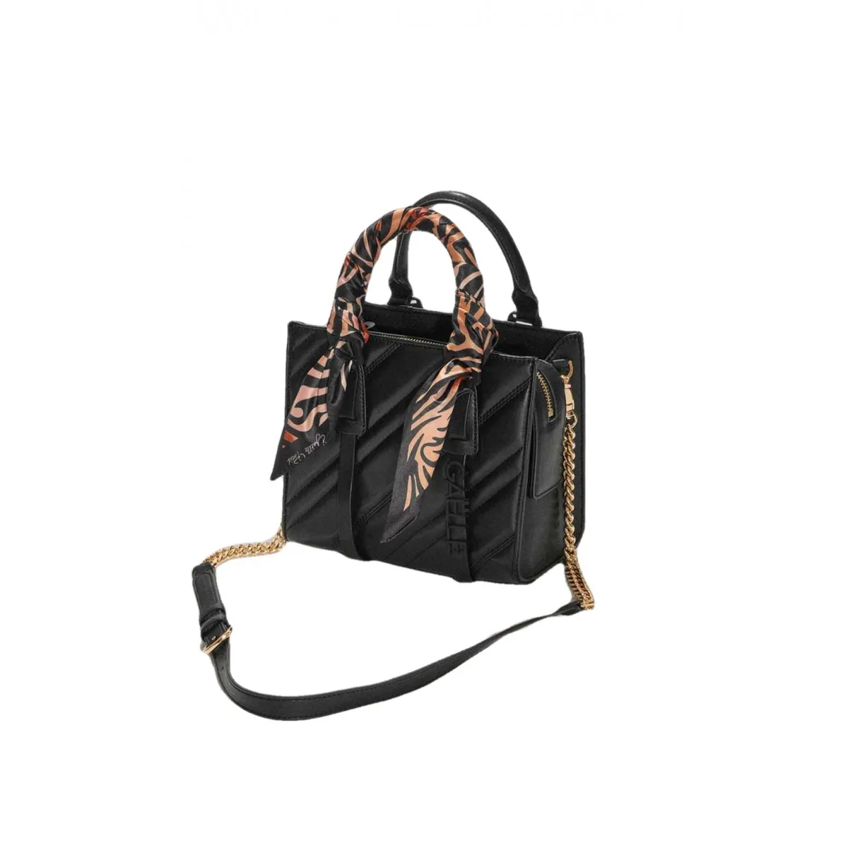 Mini Shopper Matelasse Con Manico Foulard