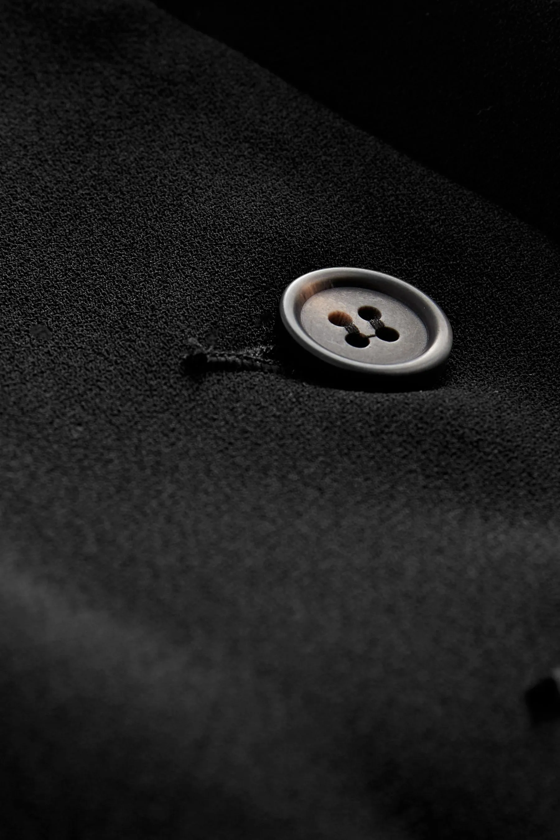 Nero  - Sartoriale - Gilet in crêpe