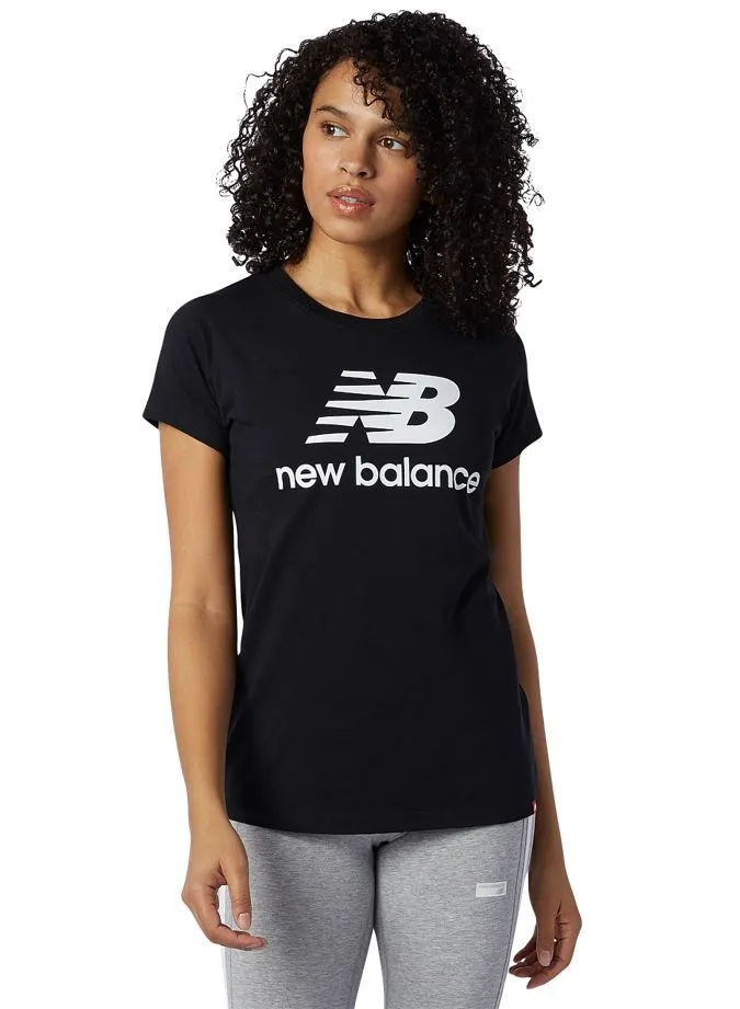 New Balance T-shirt essential stacked logo w