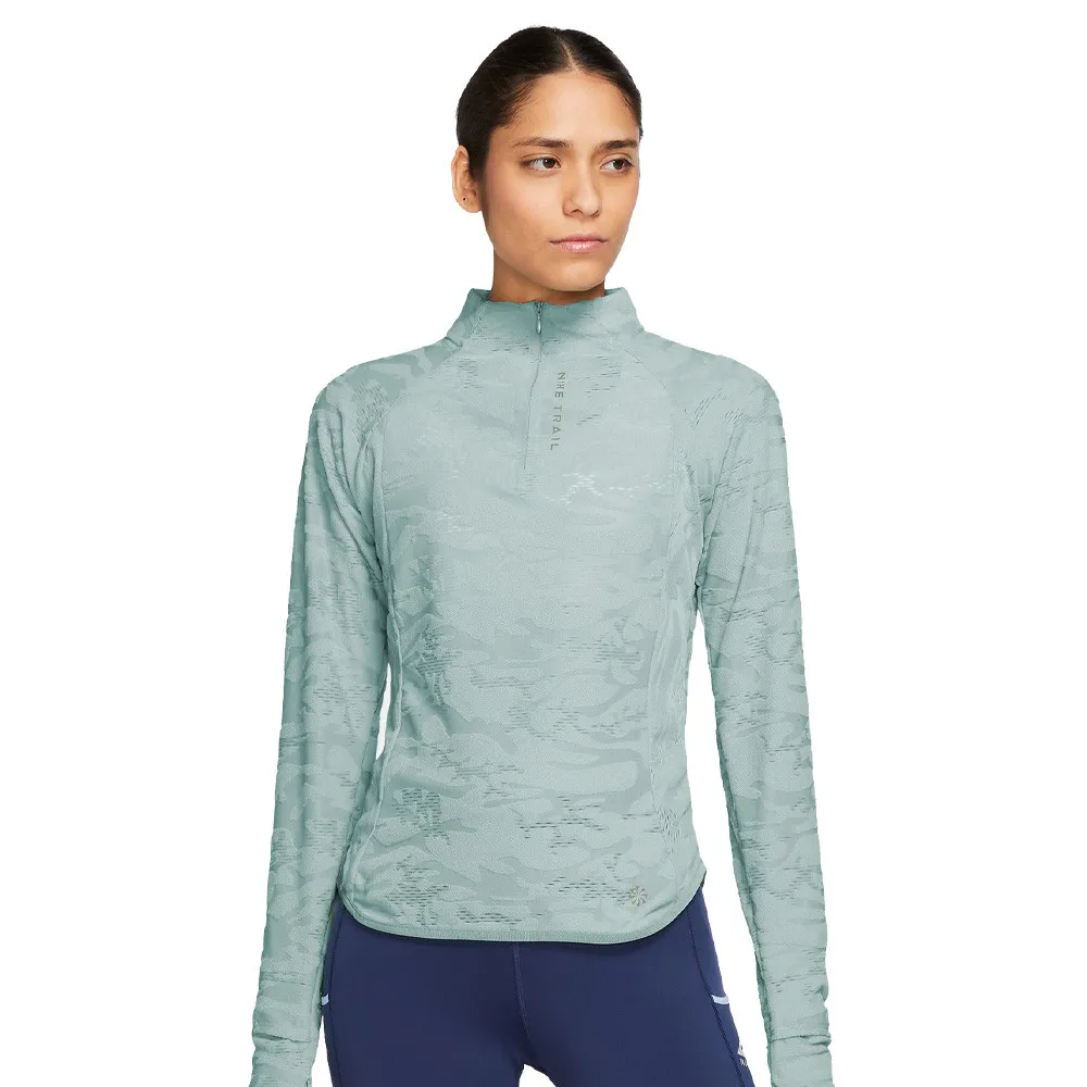 Nike Dri-FIT 1/4-Zip per donna Mid-Layer Trail Top - FA23