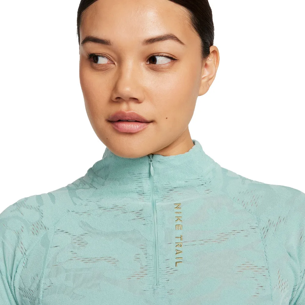 Nike Dri-FIT 1/4-Zip per donna Mid-Layer Trail Top - FA23