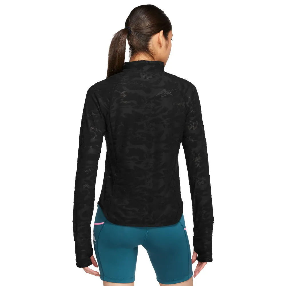 Nike Dri-FIT 1/4-Zip per donna Mid-Layer Trail Top - SP24