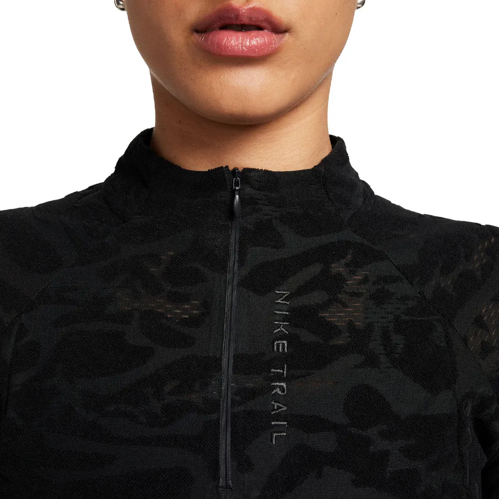 Nike Dri-FIT 1/4-Zip per donna Mid-Layer Trail Top - SP24