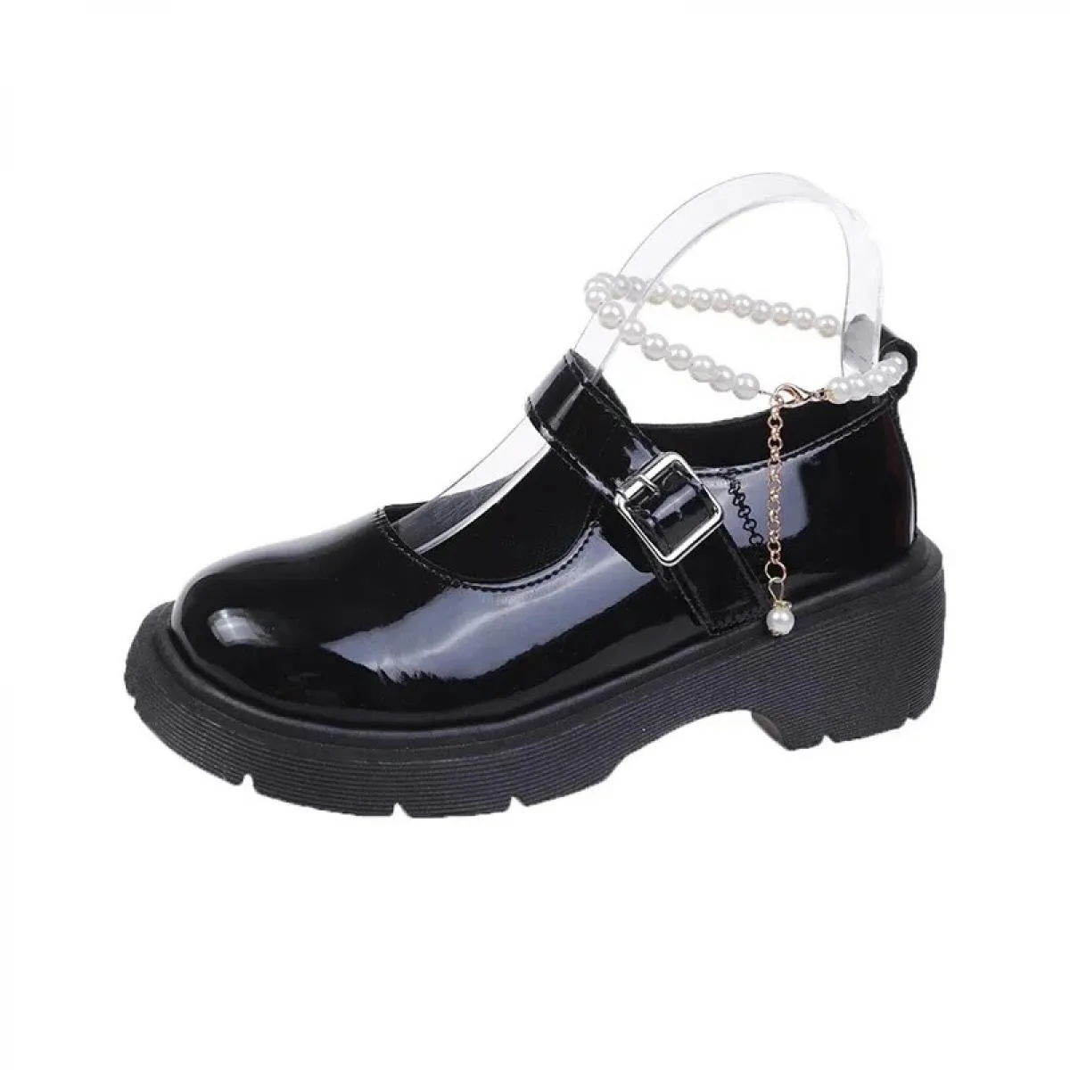 Nuove scarpe Lolita Mary Jane Scarpe da donna Vintage Ragazze Studenti Jk Scarpe con plateau uniformi Cosplay Tacchi alti Taglie
