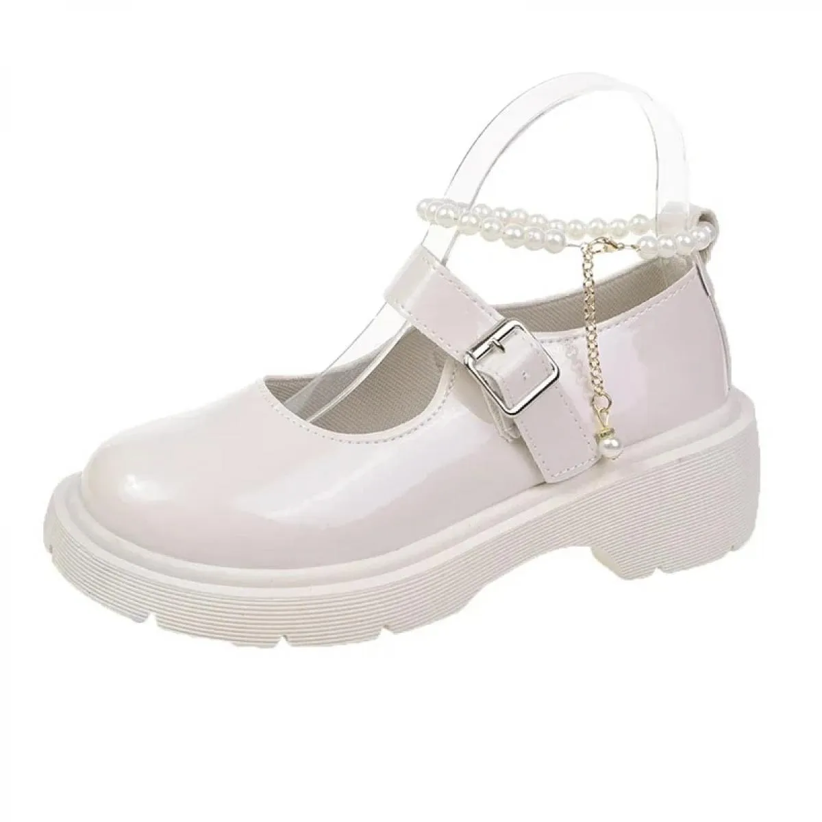 Nuove scarpe Lolita Mary Jane Scarpe da donna Vintage Ragazze Studenti Jk Scarpe con plateau uniformi Cosplay Tacchi alti Taglie
