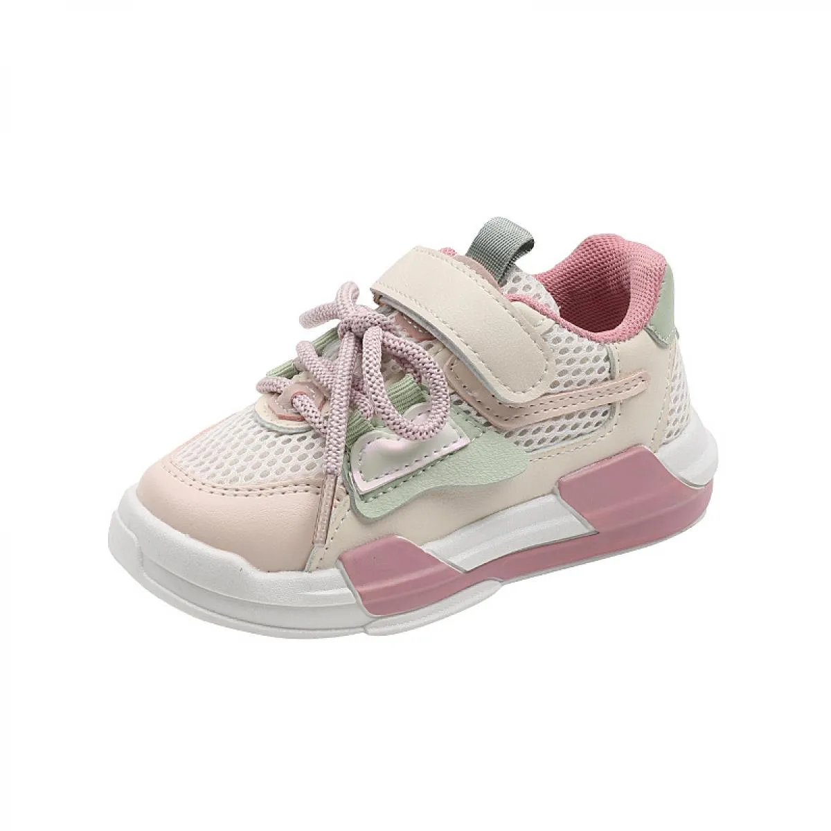 Nuove sneakers per bambini con tacco piatto per la primavera 2023 Scarpe per bambini firmate chic Ragazzo Sneaker grigia Scarpe