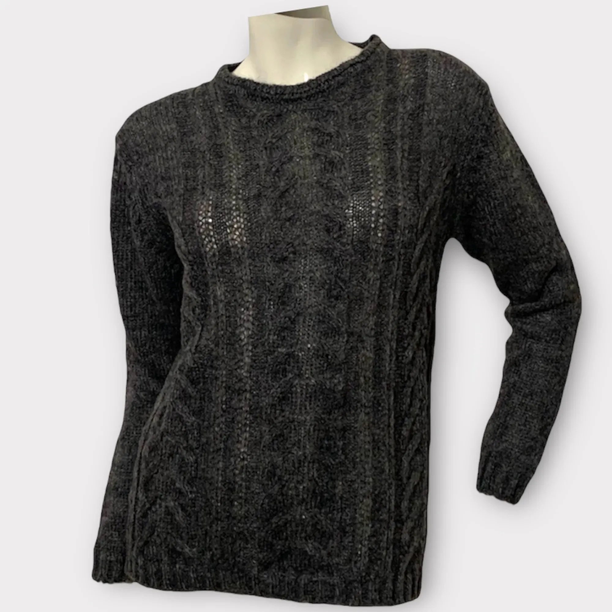 Olivia Hops by Cristina Gavioli – Maglia a girocollo con trecce